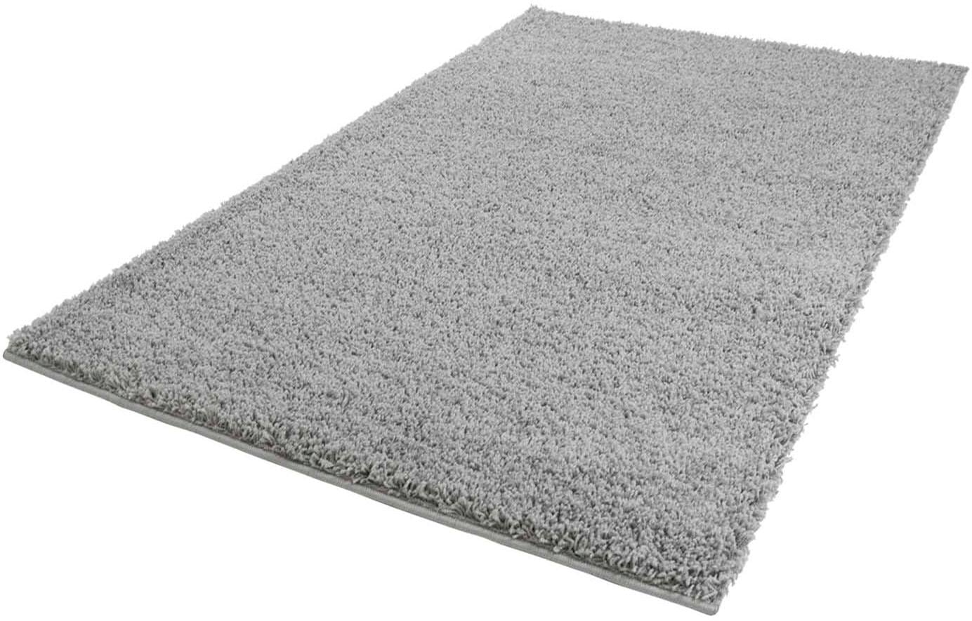 Carpet City Hochflor-Teppich »Shaggi uni 500«, rechteckig, 30 mm Höhe, Läufer, Shaggy, Uni, Langflor, weich, Wohnzimmer, Schlafzimmer, Kinder