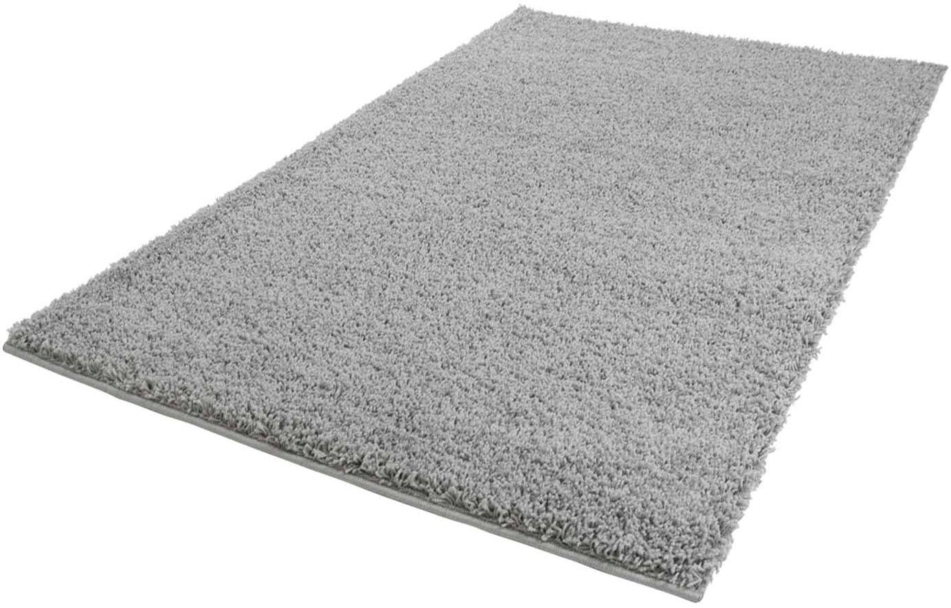 Carpet City Hochflor-Teppich »Shaggi uni 500«, rechteckig, 30 mm Höhe, Läuf günstig online kaufen