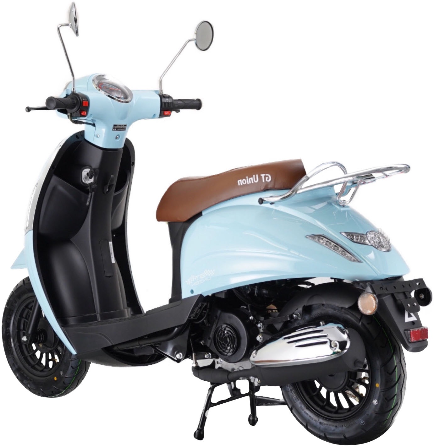 GT UNION Motorroller »Massimo 25«, 49,5 cm³, 25 km/h, Euro 5, 2,7 PS, Luftgekühlter Motor