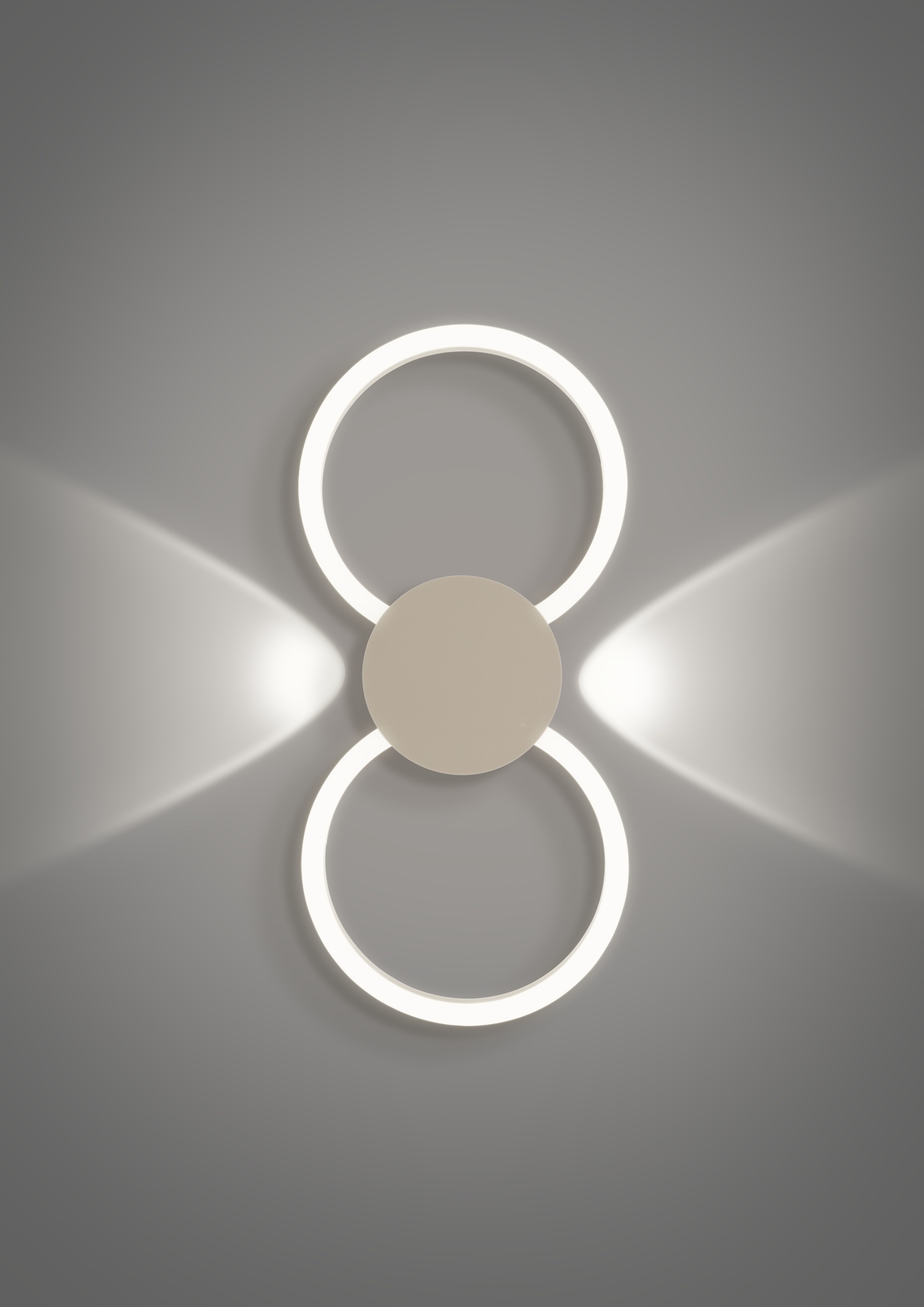 EGLO Deckenleuchte »VENTICELLO 1 Deckenlampe - Alu - LED;LED - 20W;0,91W - IP20« LED-Modul 1 Stk. Warmweiß Wohzimmerlampe, Esszimmerlampe, Flur, Schlafzimmer, L66 x B30 x H5 cm