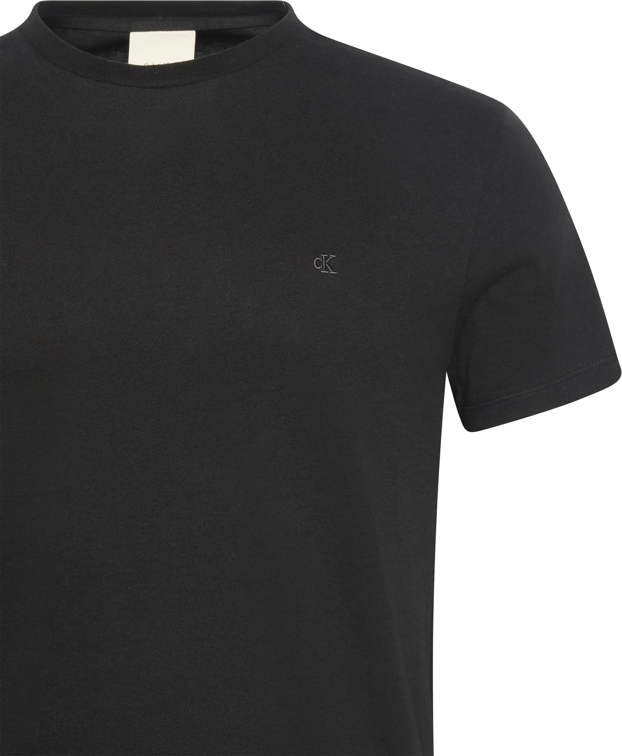 Calvin Klein T-Shirt »SS STRETCH COTTON SLIM TEE«, Mit Rundhalsausschnitt