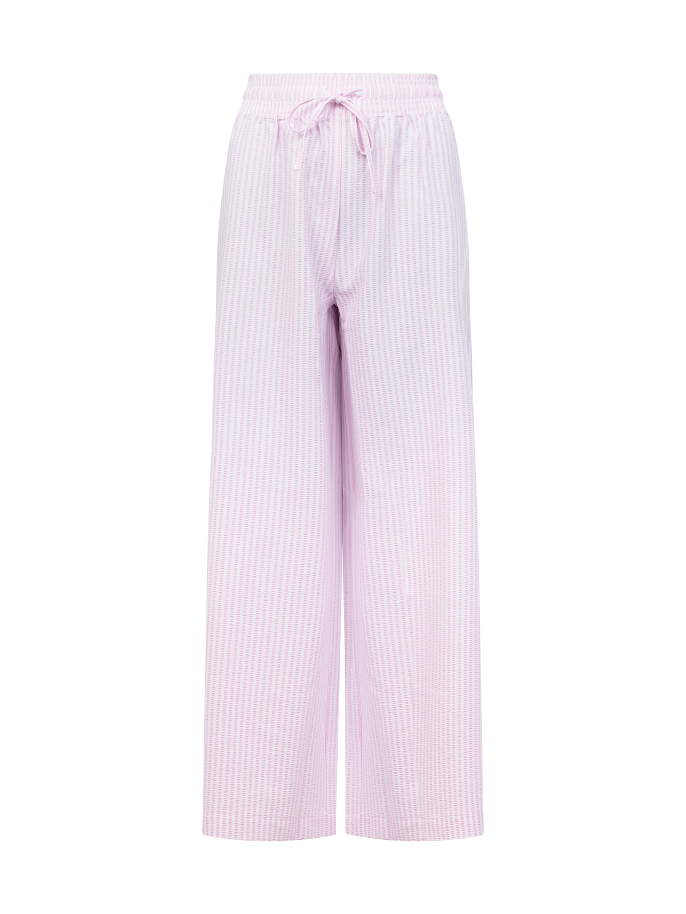 Dorina Pyjamahose »Diana«  Gummizug, Bindeband, gestreift, weites Bein