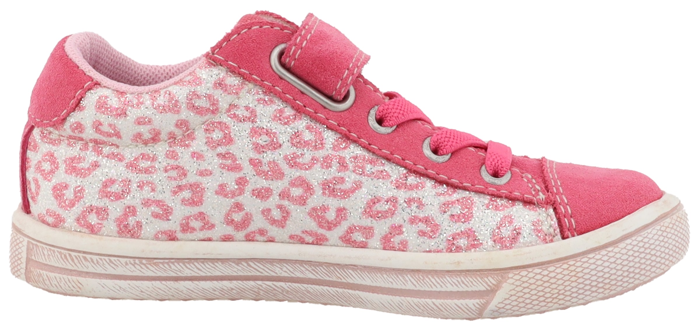Lurchi Sneaker »Salita«, Schnürer im Animal-Look, Größenschablone zum Download