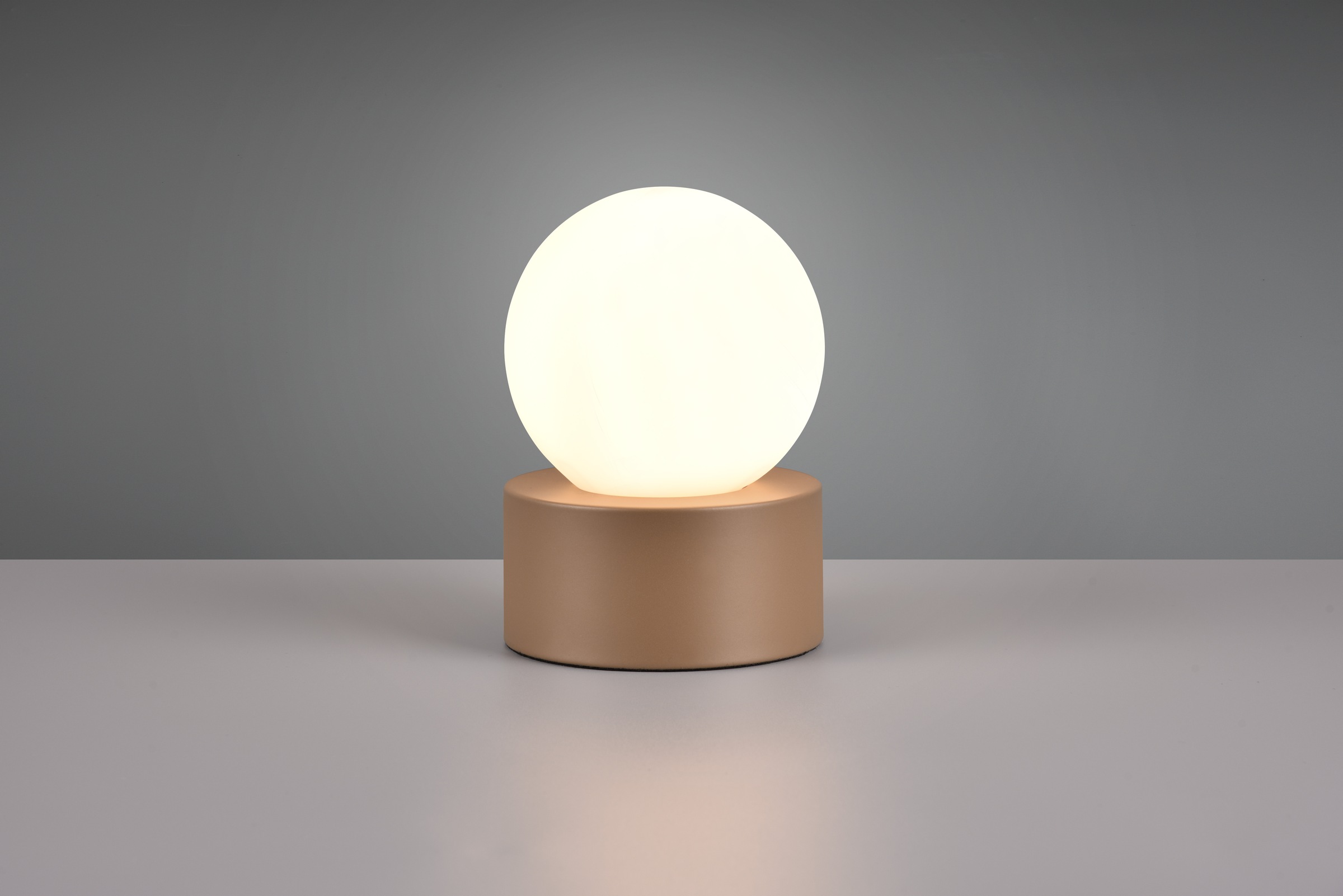 TRIO Leuchten Tischlampe »COUNTESS, Tischleuchte Glas Kugel exkl 1x E14 max günstig online kaufen