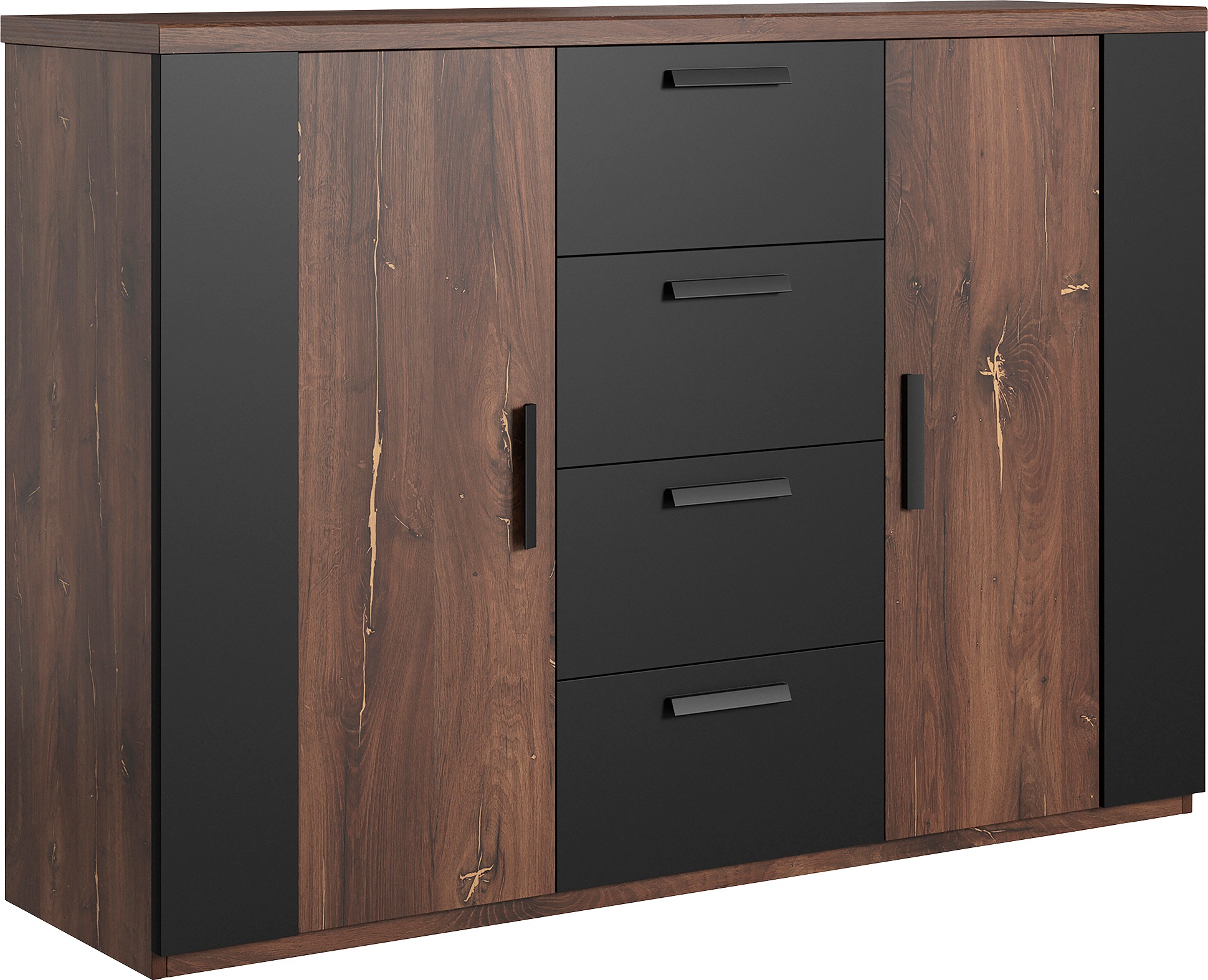 Home affaire Schubkastenkommode »Sigma, Breite 132 cm, moderne Schubladenko günstig online kaufen