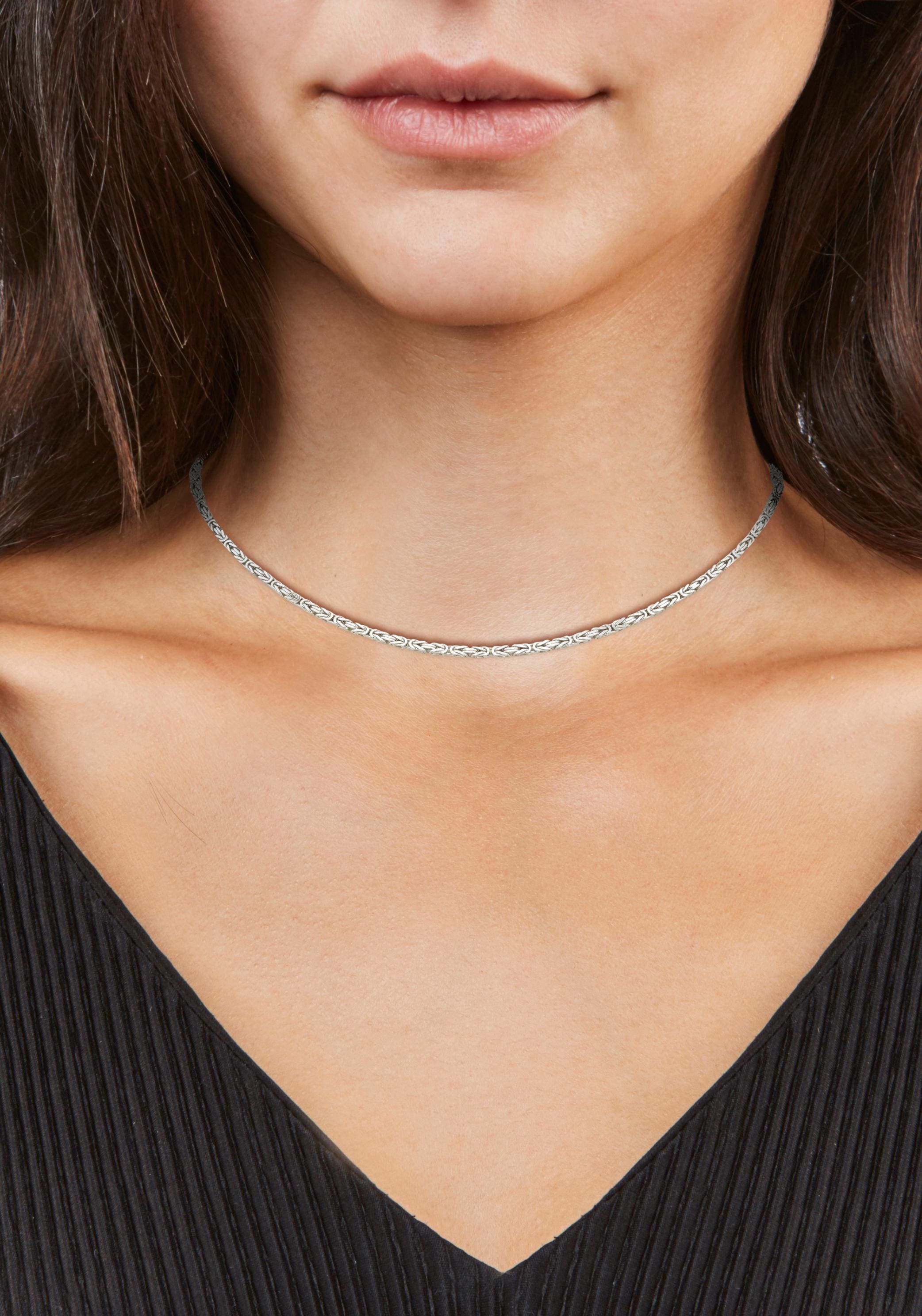 Firetti Königskette »Schmuck Geschenk Silber 925 Halsschmuck Halskette 2,5 mm breit«