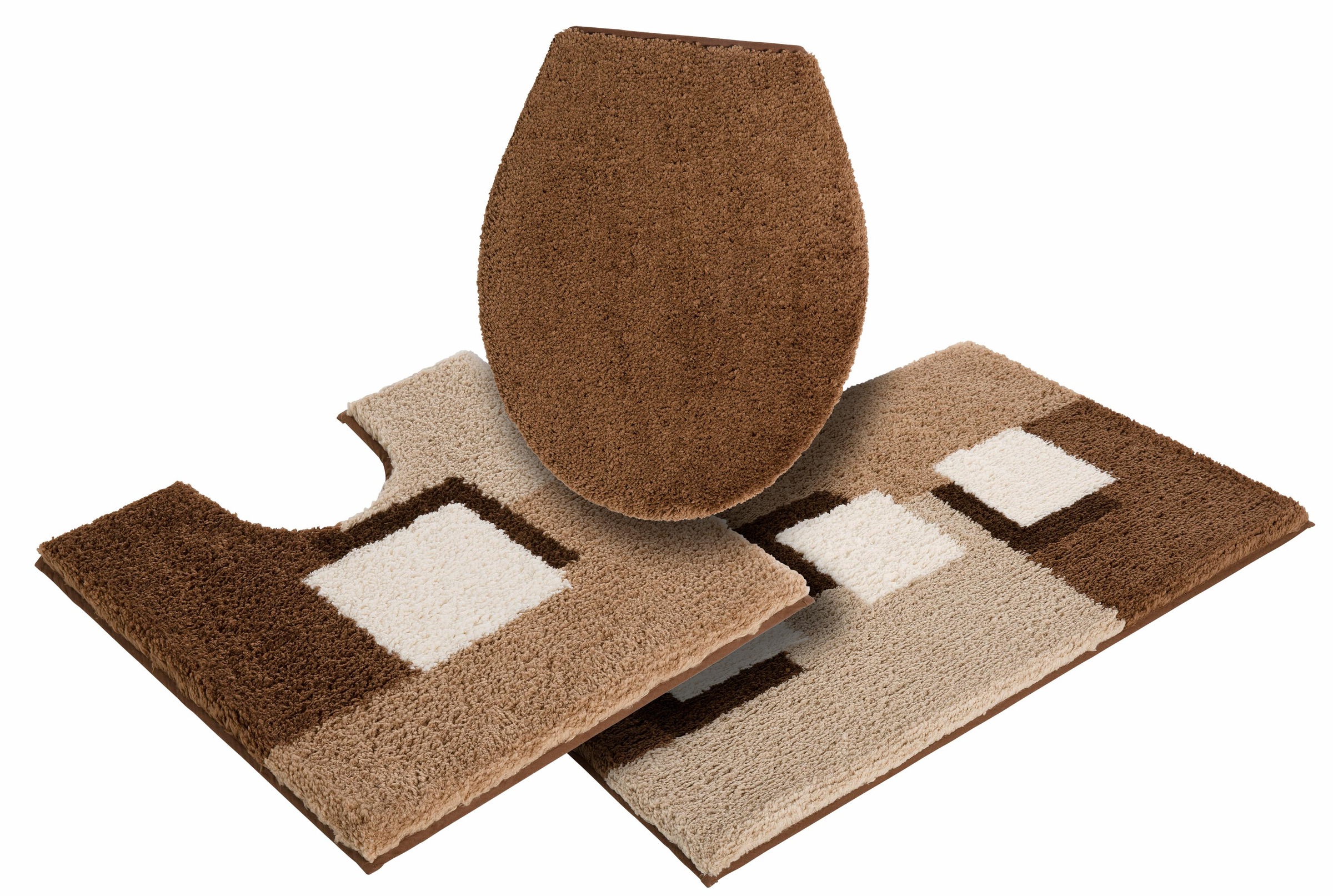 my home Badematte »Ada, Badvorleger, Badezimmer Teppich«, rutschhemmend bes günstig online kaufen