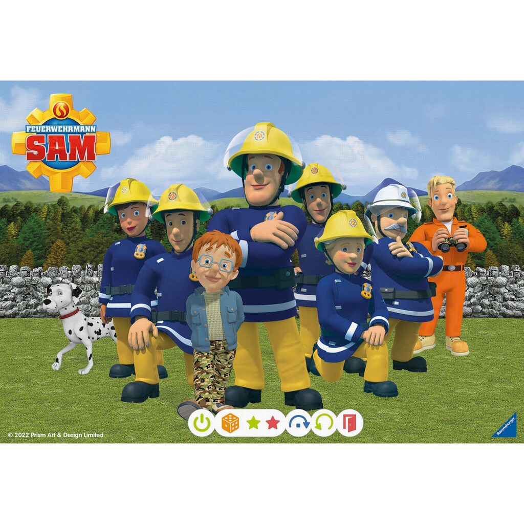 Ravensburger Puzzle »tiptoi® Puzzle für kleine Entdecker: Feuerwehrmann Sam«