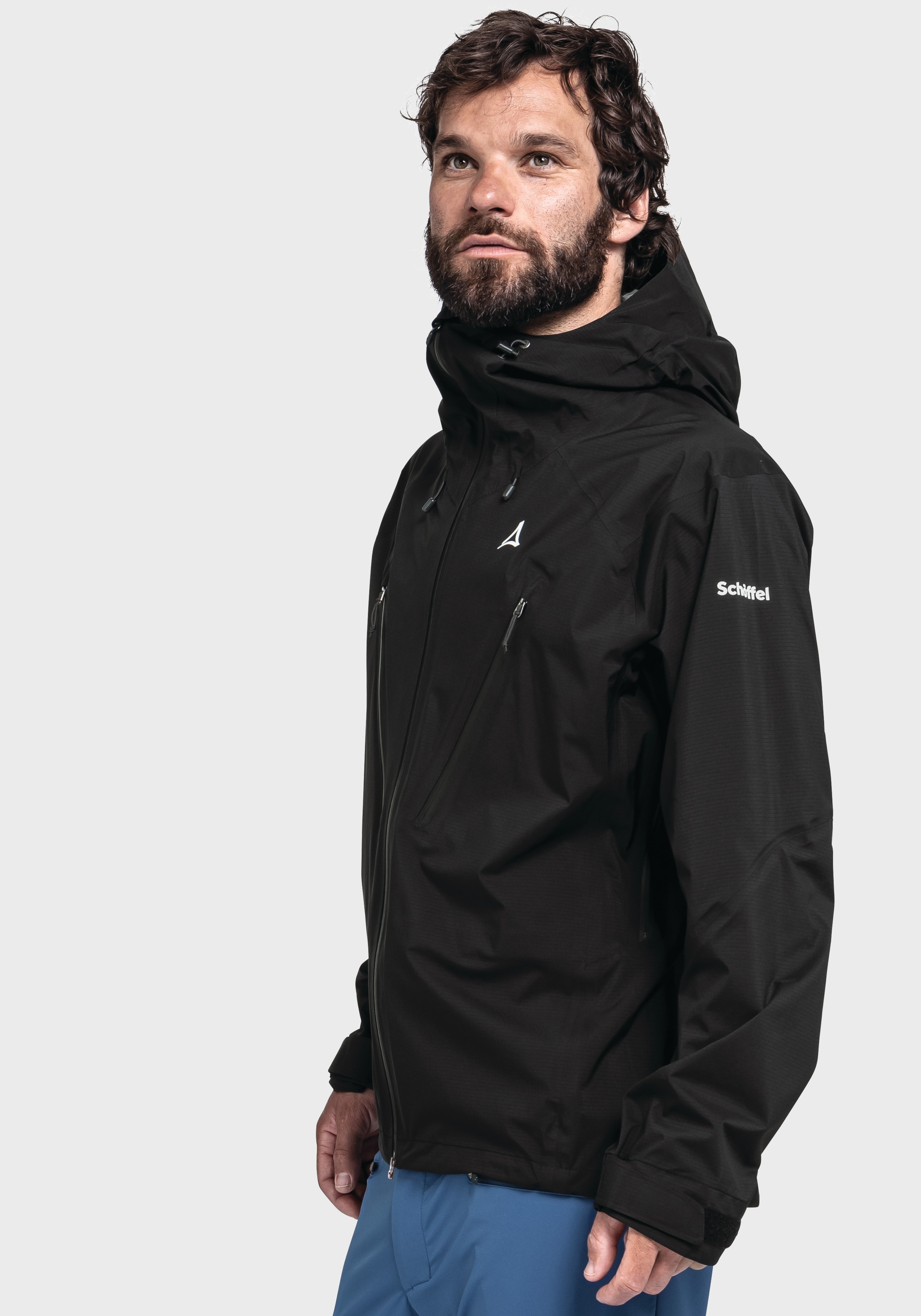 Schöffel Outdoorjacke »Mountain Jacket Style Blaueis MNS«, mit Kapuze