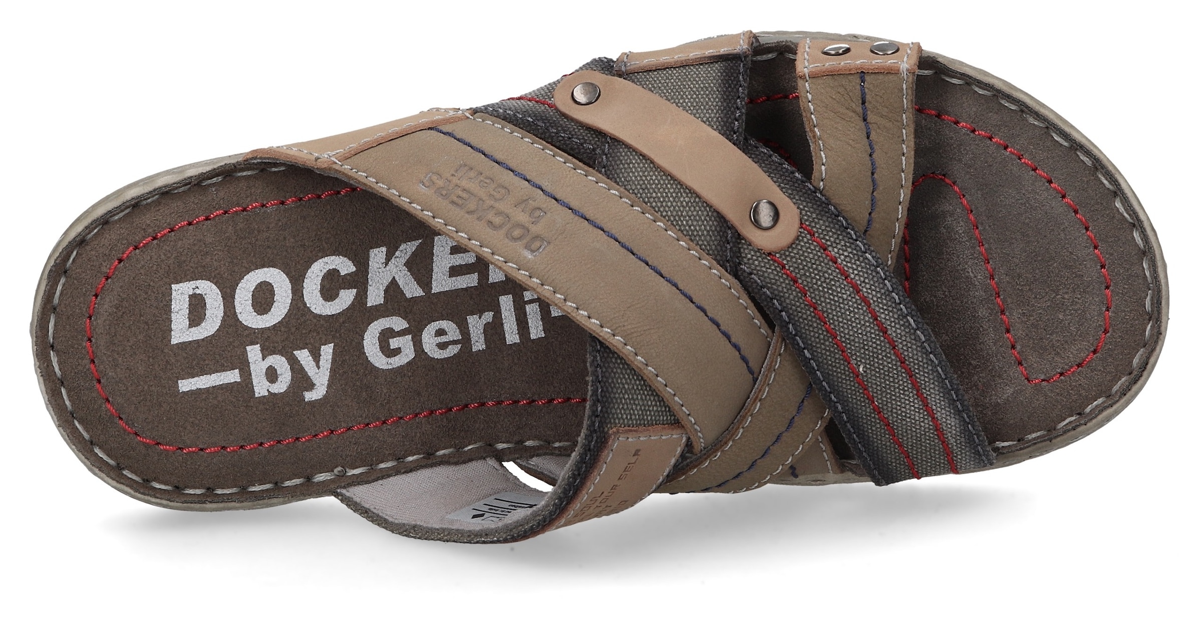 Dockers by Gerli Pantolette  , Sommerschuh, Strandschuh, Slides zum Schlupfen