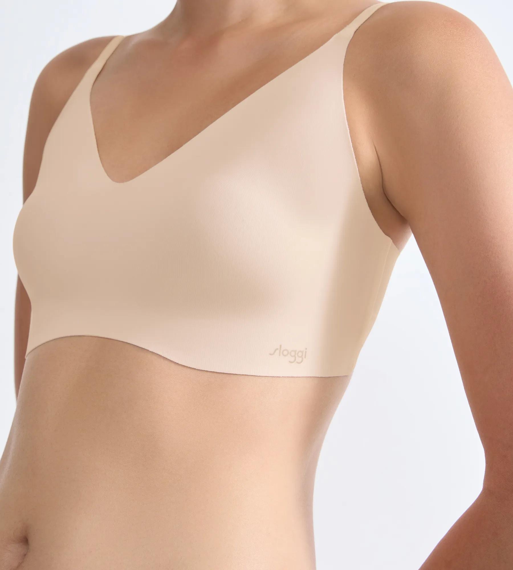sloggi Bralette »ZERO Microfibre 2.0« nahtlos,  herausnehmbare Einlagen, mittlerer Halt, Microfaser