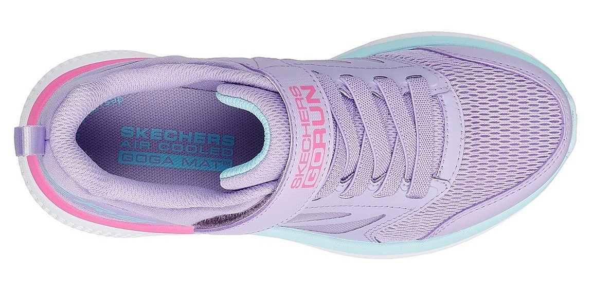 Skechers Sneaker »GO RUN ELEVATE 2.0«, Freizeitschuh mit Klettverschluss, Größenschablone zum Download