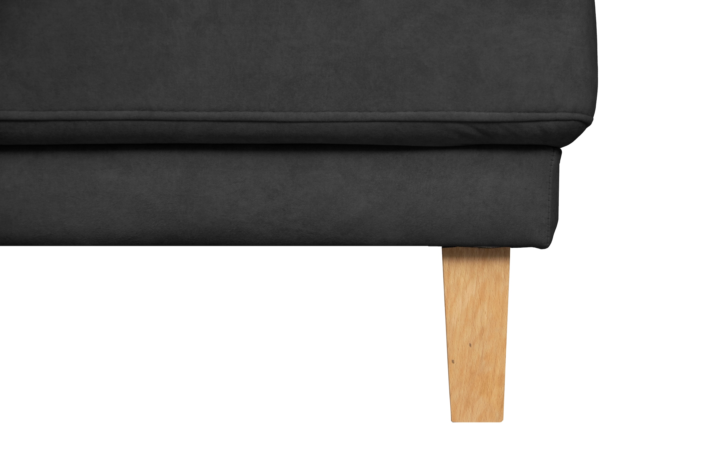 Home affaire Wohnlandschaft »TRIPLO U-Form wahlweise mit Schlaffunktion, B/T/H: 310/192/90 cm«, Schlafsofa, auch mit Bettkasten, Steppung im Rückenkissen