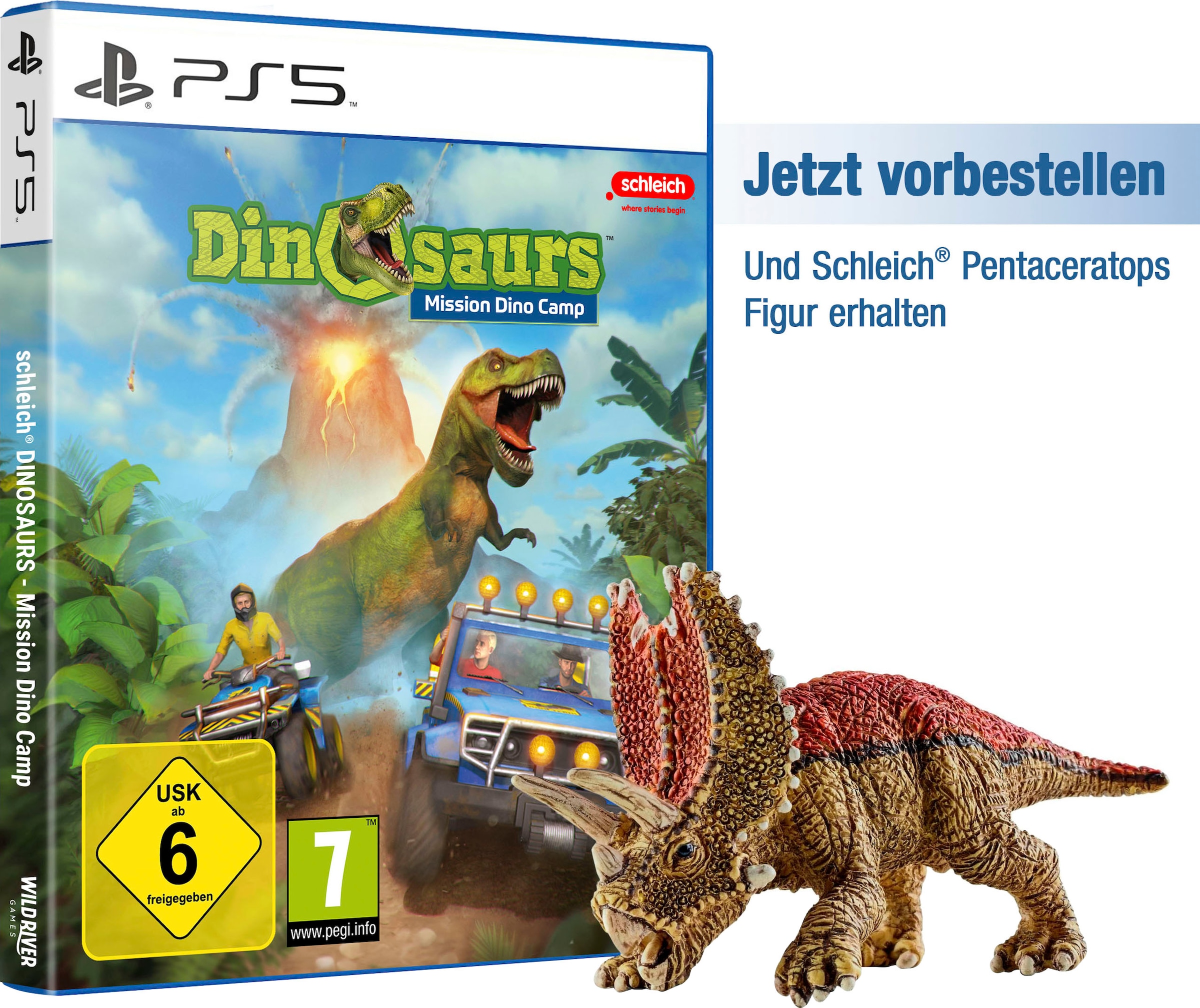 Software Pyramide Spielesoftware »Dinosaurs: Mission Dino Camp«, PlayStation 5