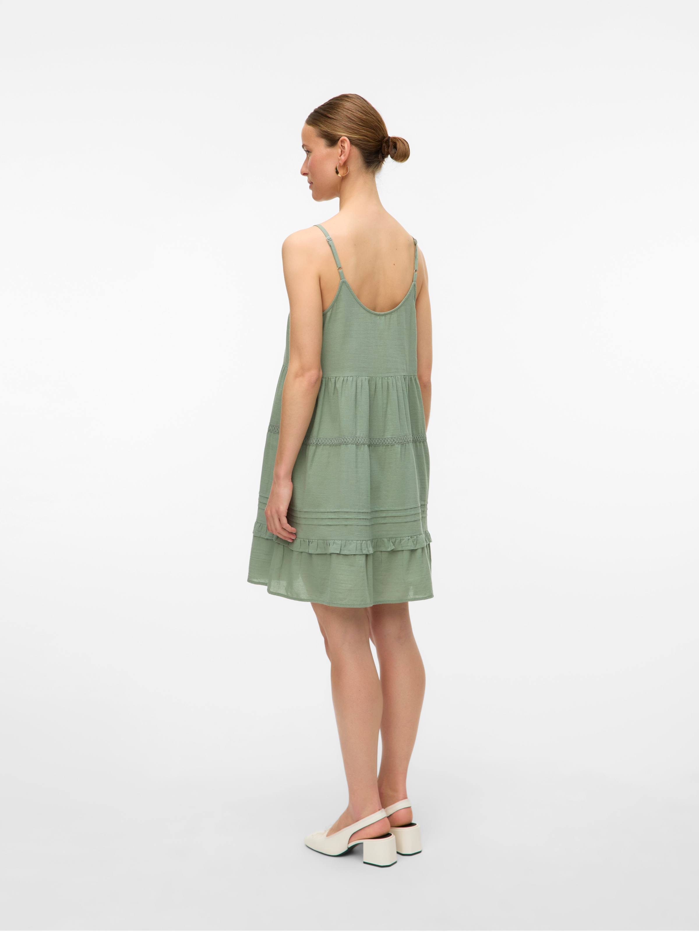 Vero Moda Trägerkleid »VMPRETTY SHORT SINGLET DRESS WVN GA NOOS«, Sommerkleid