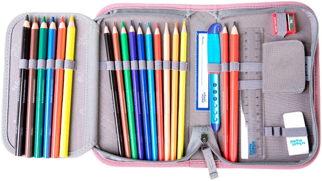 SCHOOL-MOOD® Schulranzen »Timeless Pro« retroreflektierende Flächen