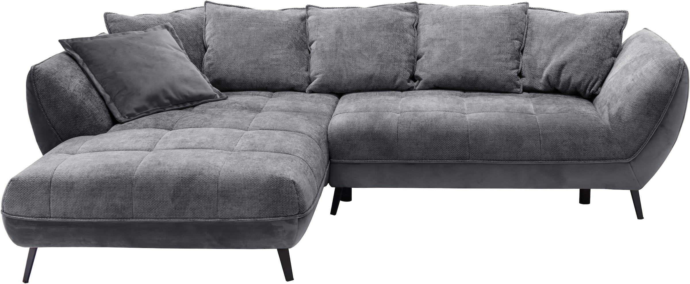 exxpo - sofa fashion Ecksofa "Midway mit einfacher Easy-Lift-Bettfunktion, günstig online kaufen