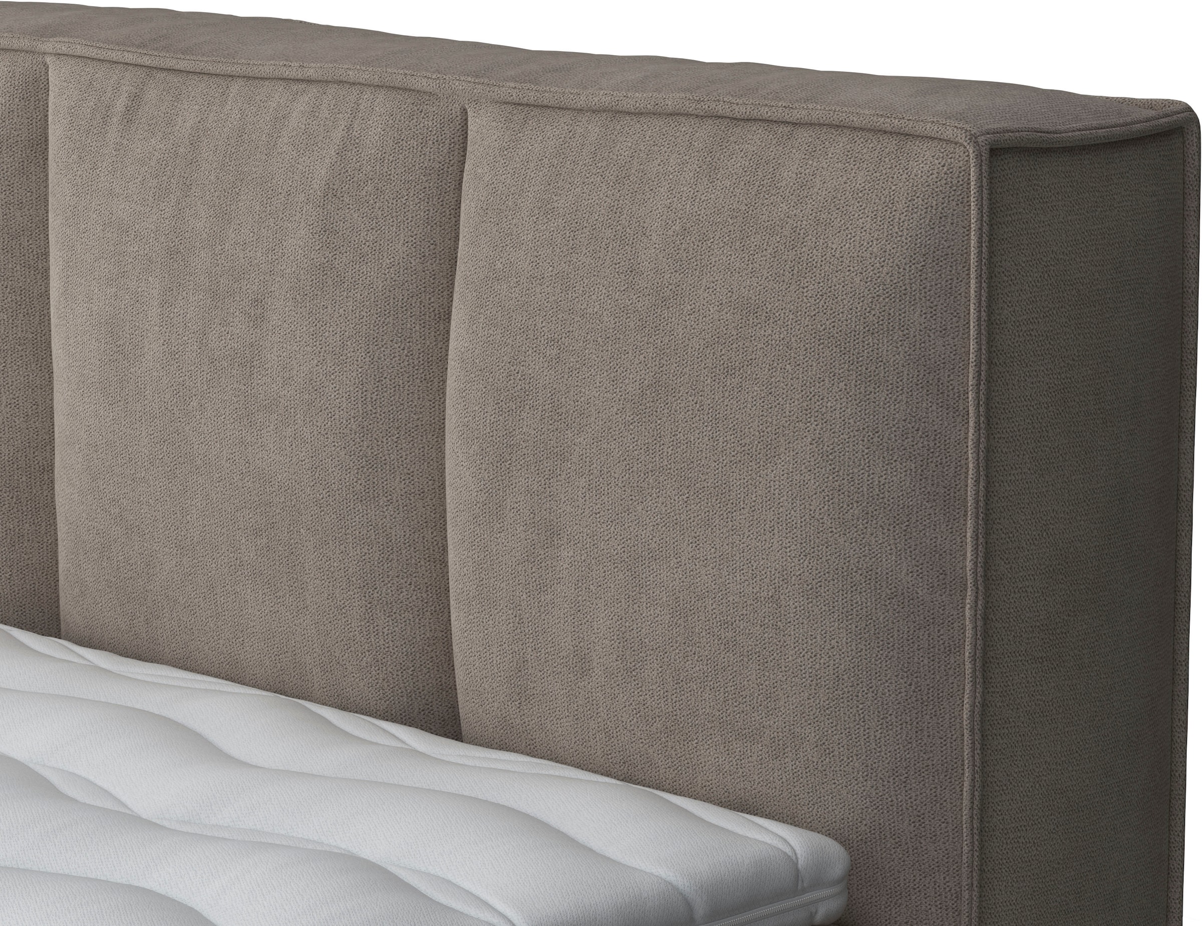 LeGer Home by Lena Gercke Boxspringbett »Addyson« Härtegrade H2, H3 und H4 wählbar,  Boxspringbett inkl. Topper, 2 Matratzen