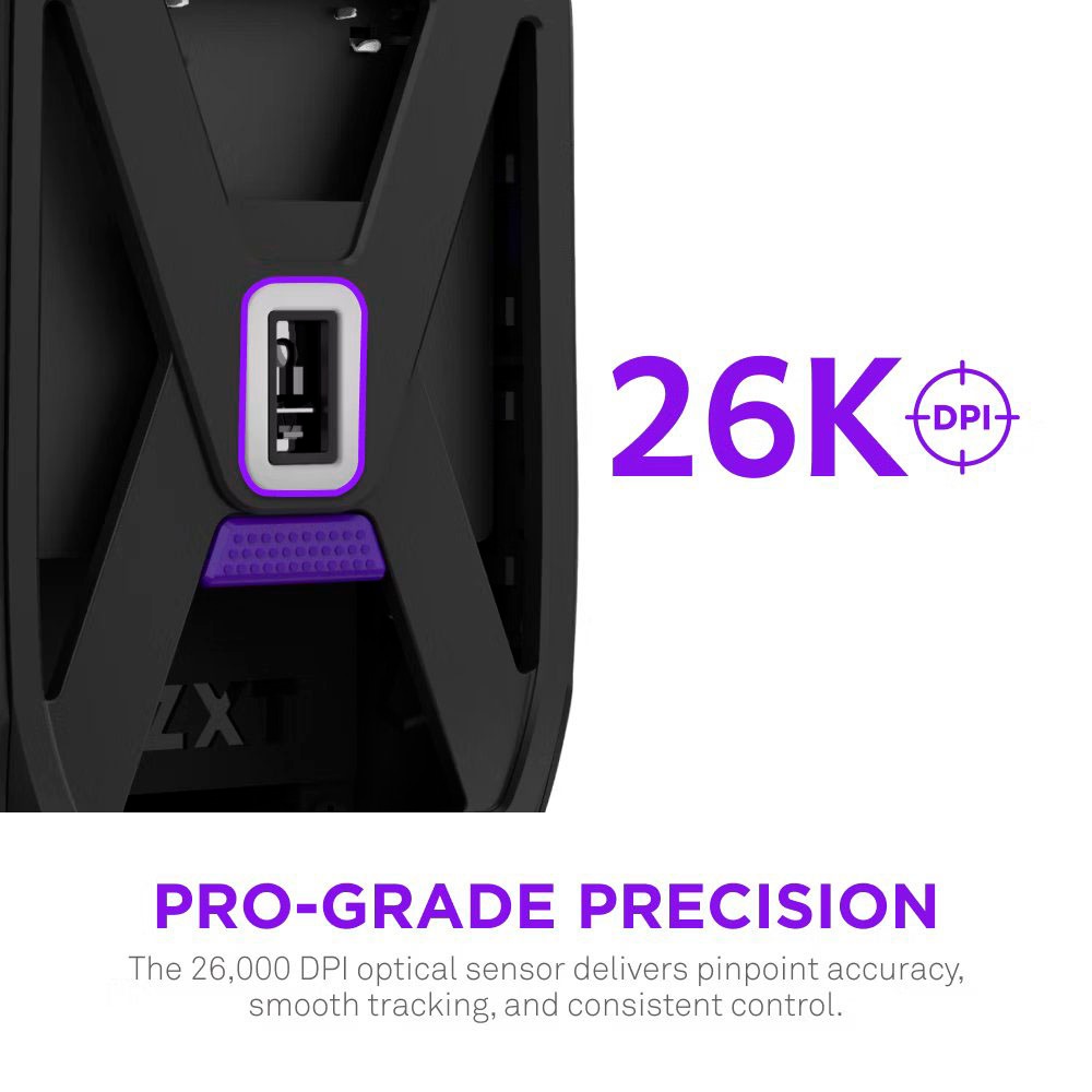 NZXT Gaming-Maus »Lift Elite Wireless«, Funk-kabelgebunden