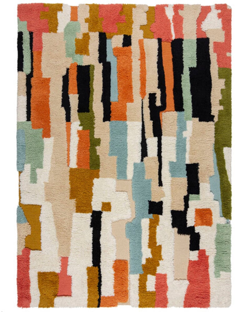 FLAIR RUGS Wollteppich »Zagora Shaggy«, rechteckig, 13 mm Höhe, aus 100% Wolle; Flokati Zottelflor