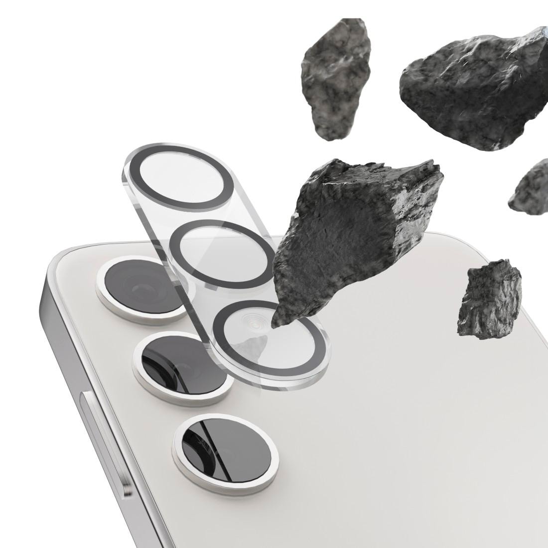 Hama Kameraschutzglas »Kameraschutz für Samsung Galaxy A15 4G/5G (Panzerglas Handykamera, 9H)«, für Samsung Galaxy A15 4G/5G, stoßfest, kratzfest, robust