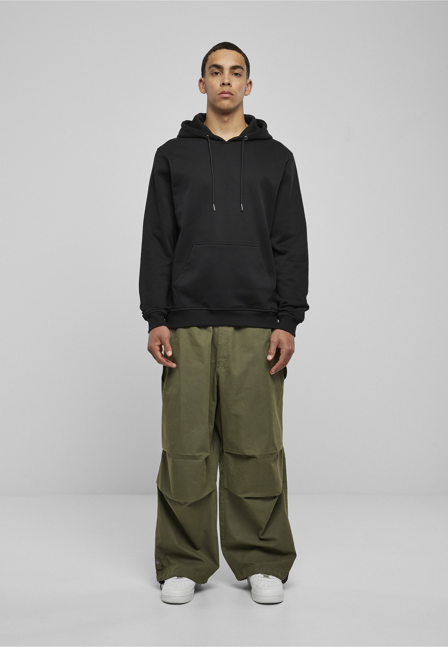 URBAN CLASSICS Kapuzenpullover »Urban Classics Herren Basic Terry Hoody« 1 Stk.