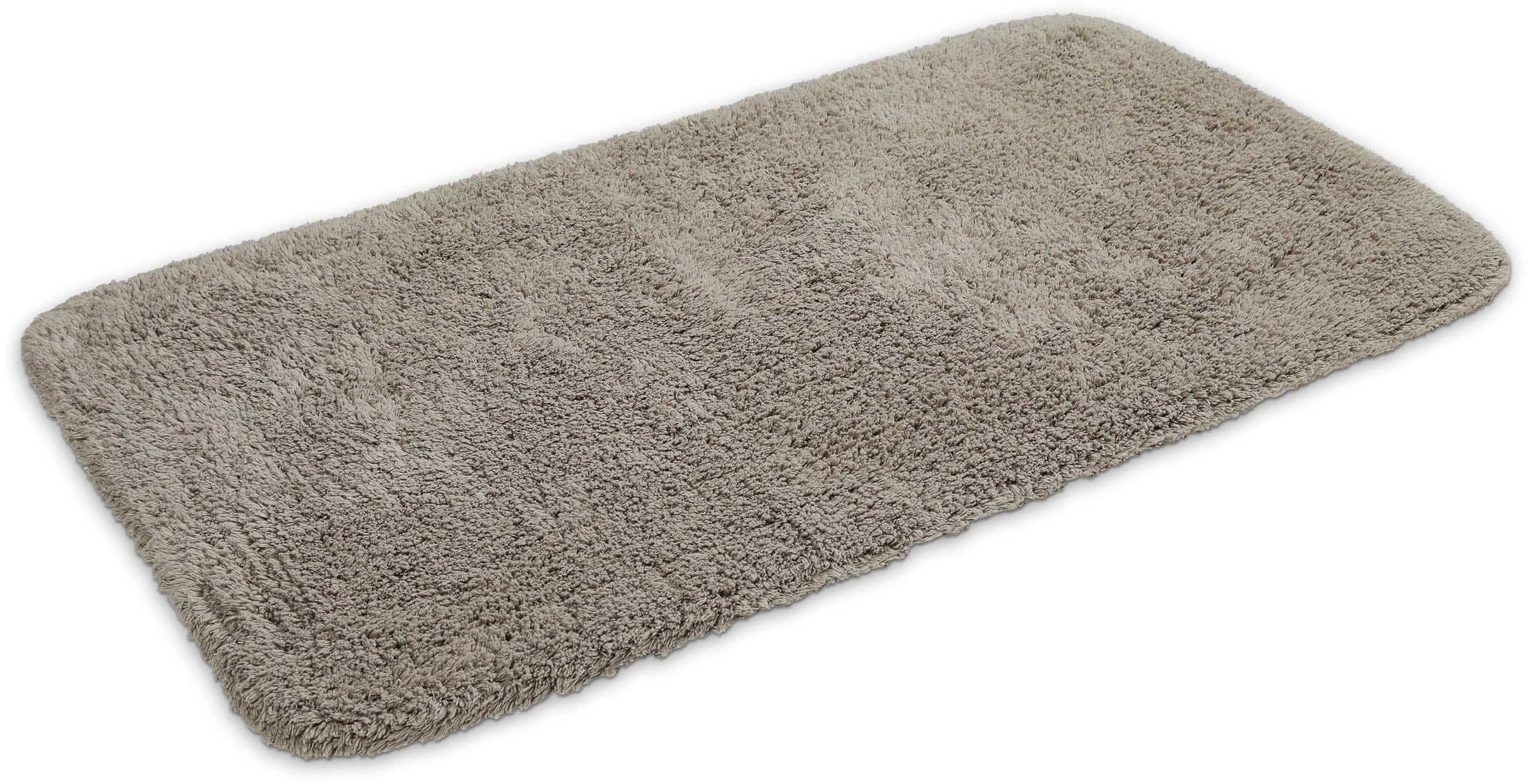 my home Badematte »Kian«, fußbodenheizungsgeeignet, Badvorleger, Badteppich aus 100%Baumwolle, weich, waschbar, saugfähig