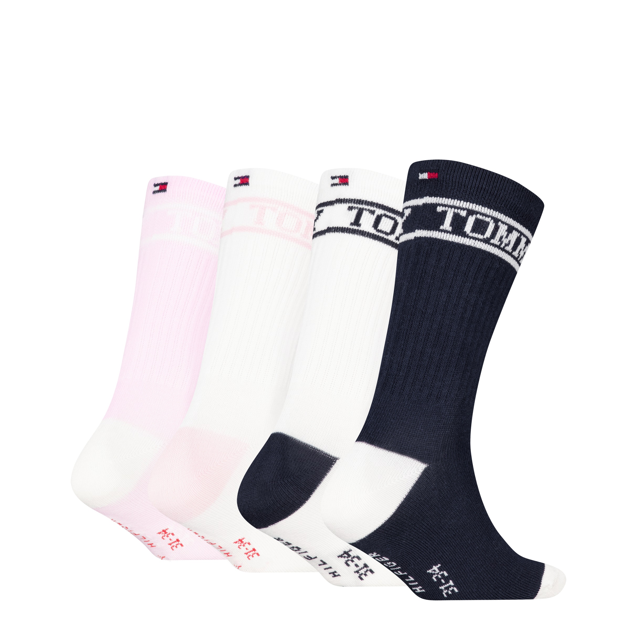 Tommy Hilfiger Socken »TH KIDS SOCK 4P SPORT TOMMY ECOM« 4 Paar, 