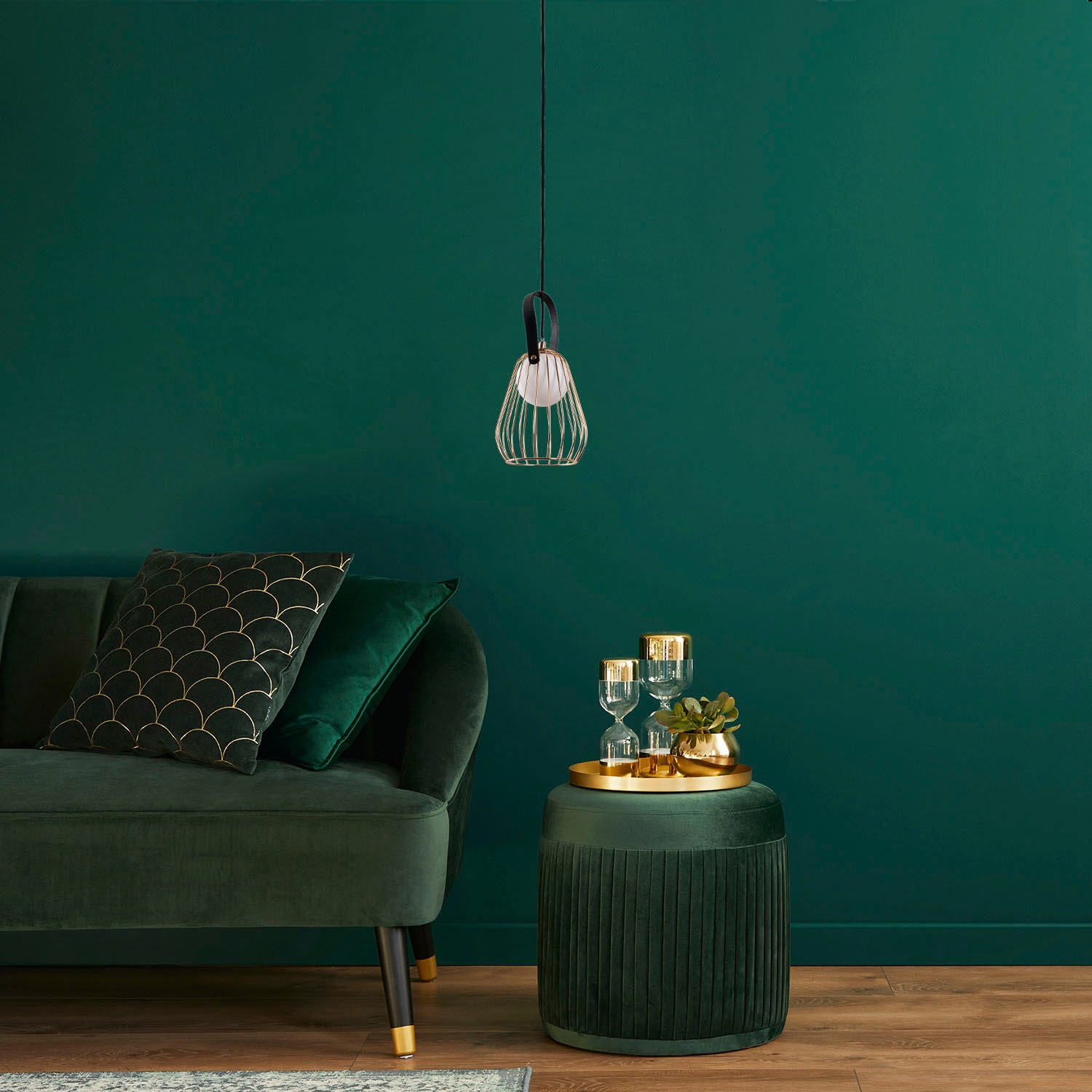 Paco Home Pendelleuchte »RICARDA«, Leuchtmittel G9 | ohne Leuchtmittel, Wohnzimmer Vintage G9 Käfigleuchte Esszimmer Metall Industrial