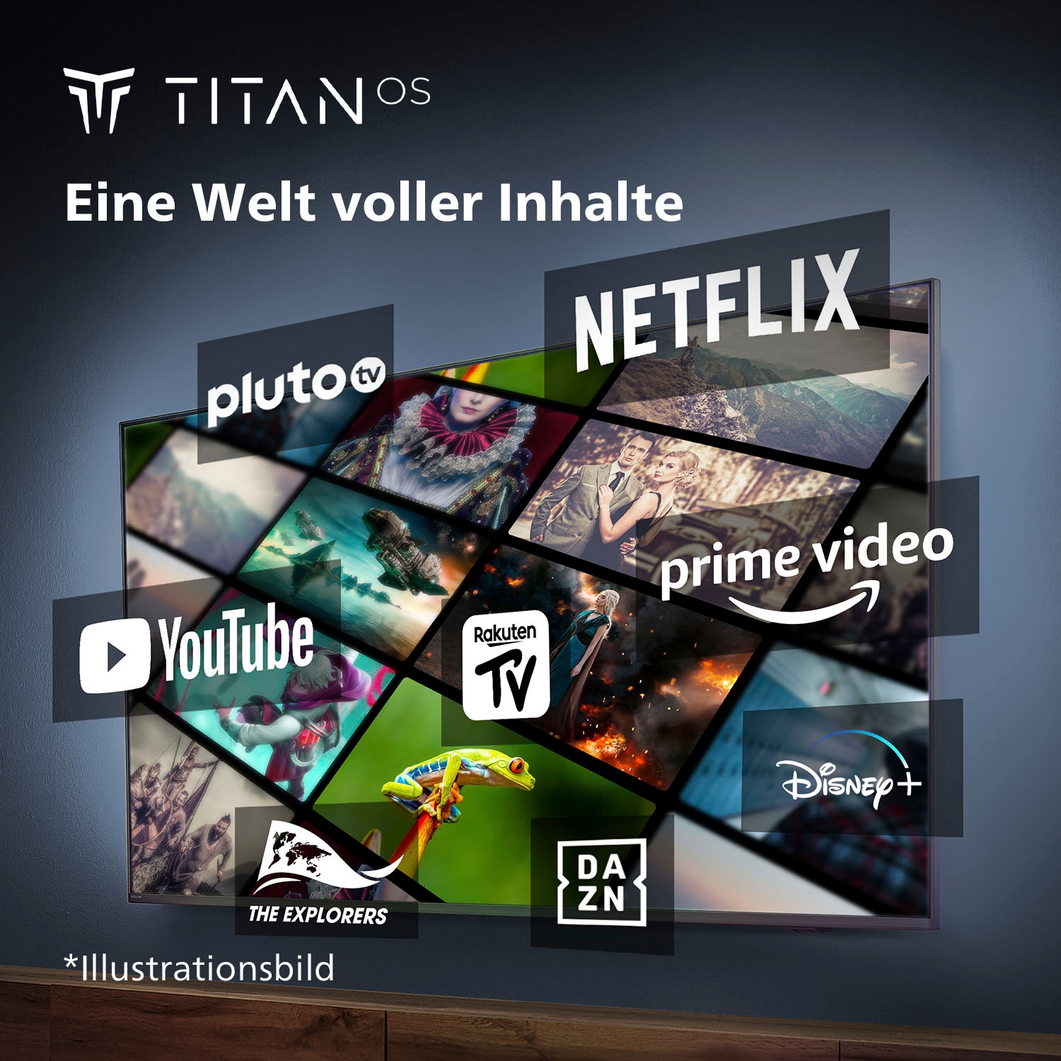 Philips LED-Fernseher »32PHS6009/12«, HD, Smart-TV