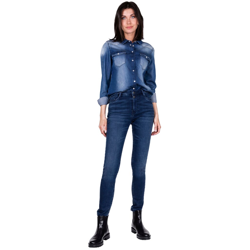 BLUE FIRE Skinny-fit-Jeans »SKINNY HIGH RISE«