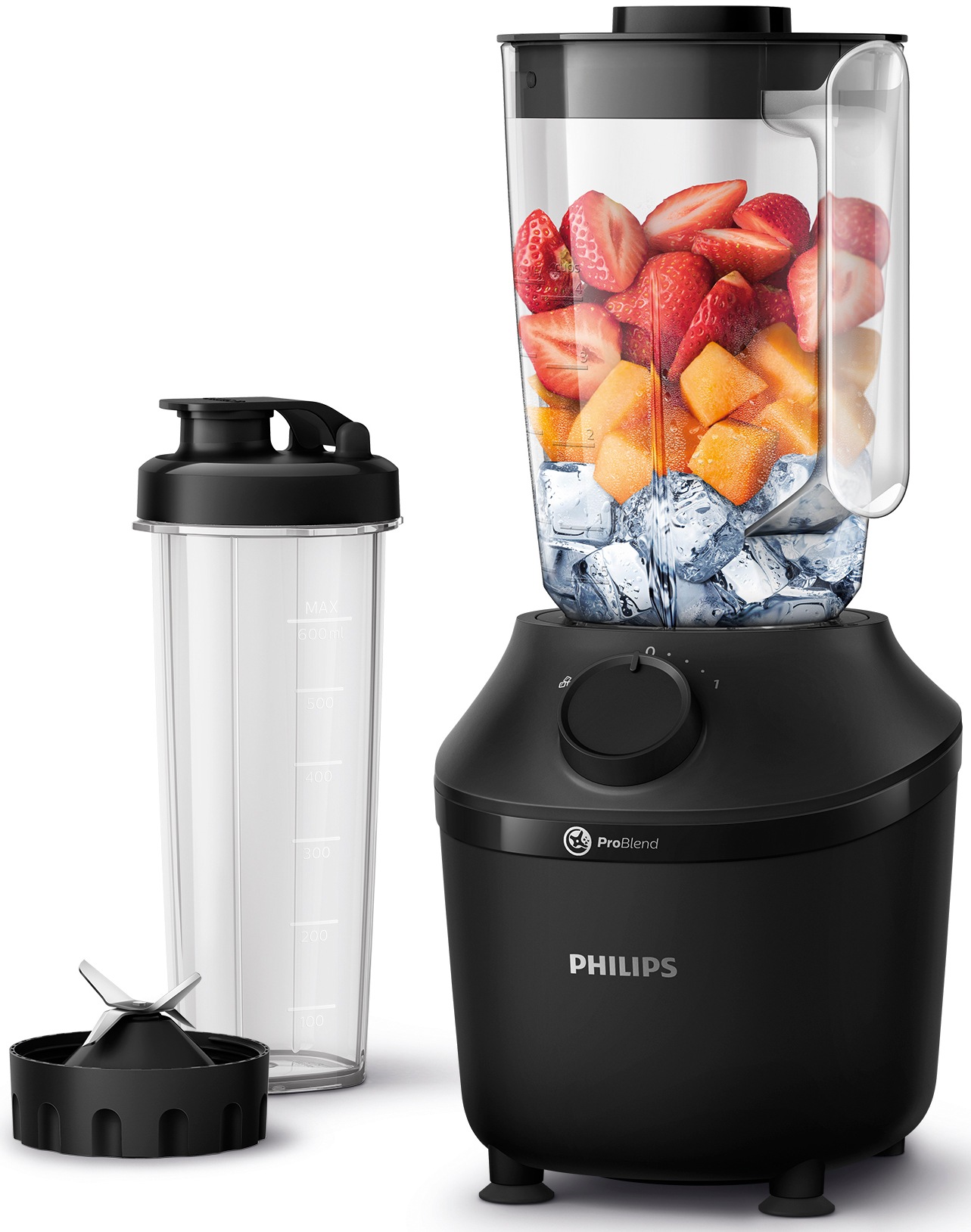 Philips Standmixer »HR2041/41 3000 Series, mit ProBlend-Technologie,«, 450 günstig online kaufen