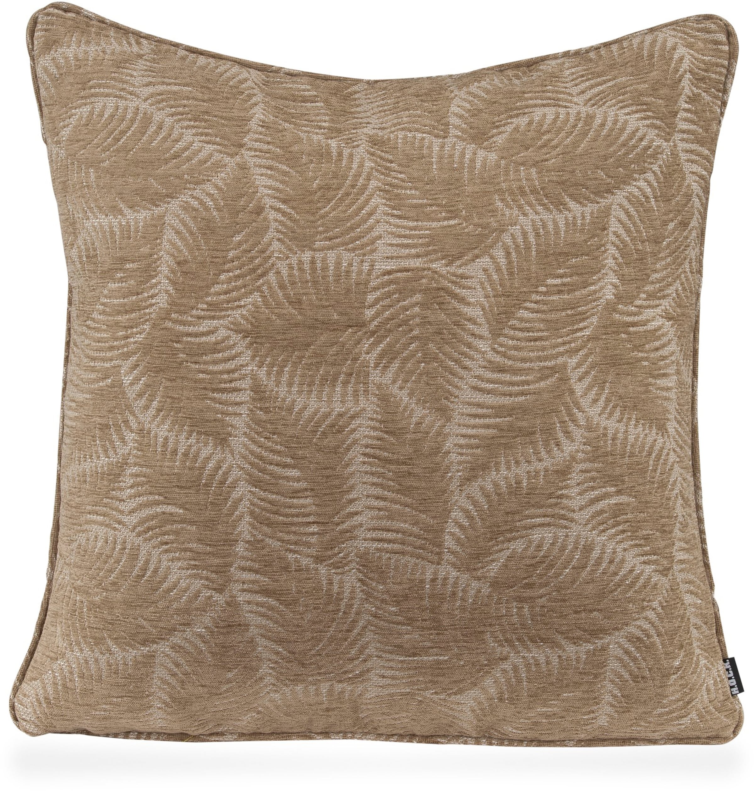 H.O.C.K. Dekokissen "Nelly" mit Blätter-Muster, Kissenhülle mit Füllung, 1 günstig online kaufen