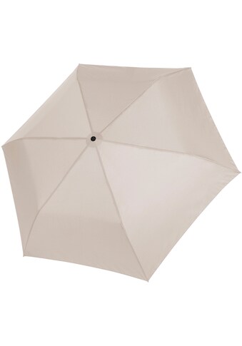 Taschenregenschirm »zero,99 uni, harmonic beige«
