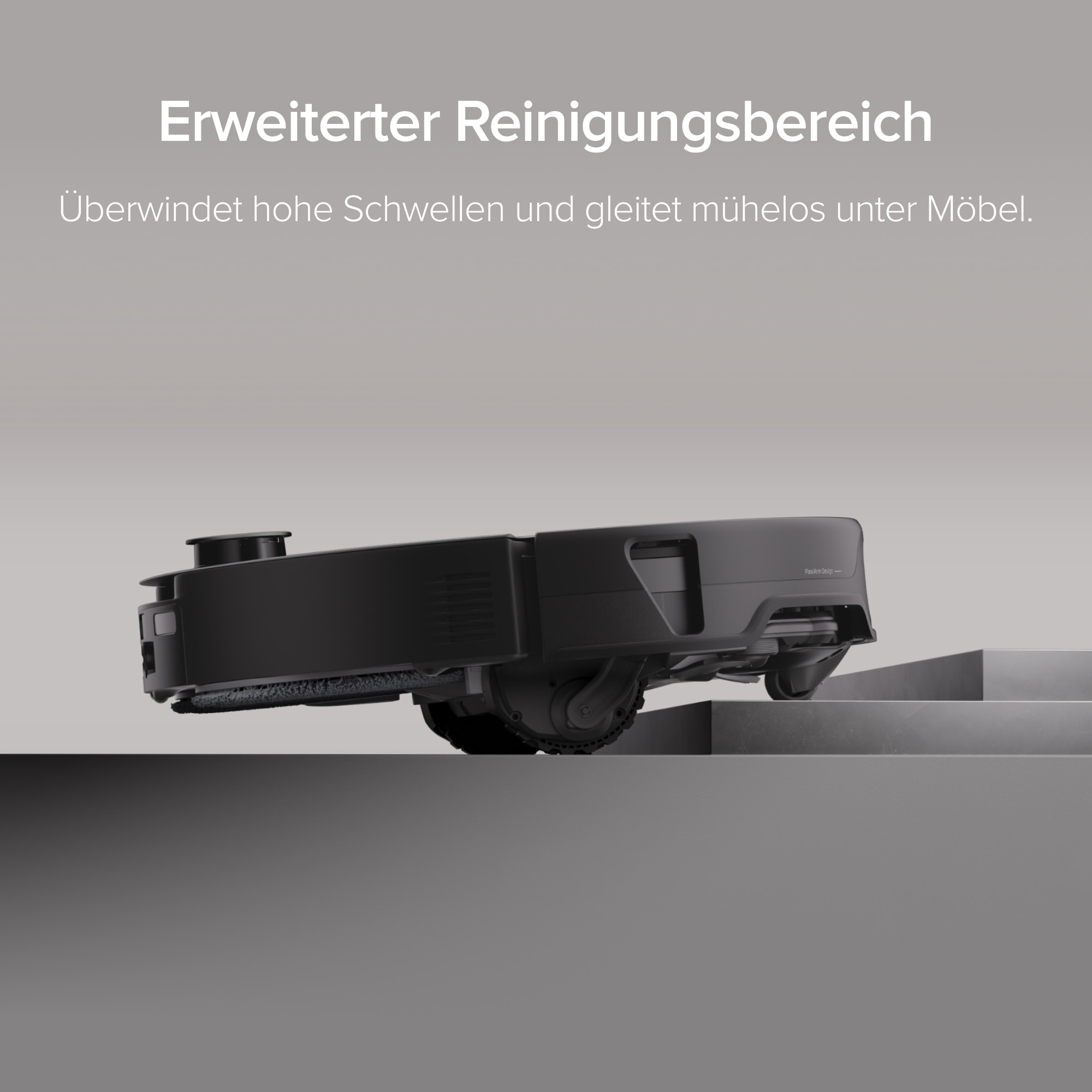 Roborock Nass-Trocken-Saugroboter »Saros 20 Neo« Dual Spinning Mops, FlexiArm™,  selbstreinigende Dockingstation