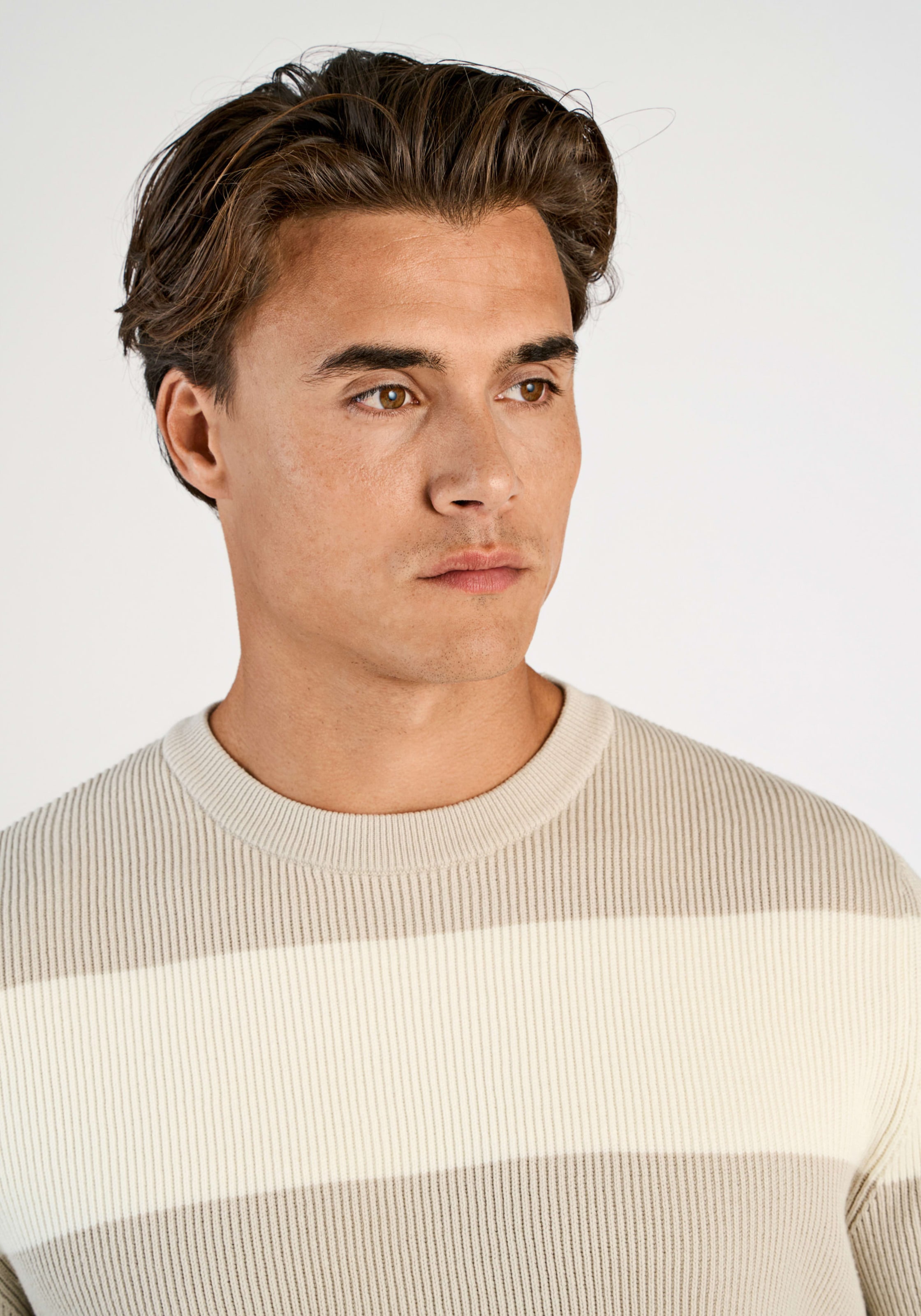 LINDBERGH Strickpullover mit Colorblocking-Streifen