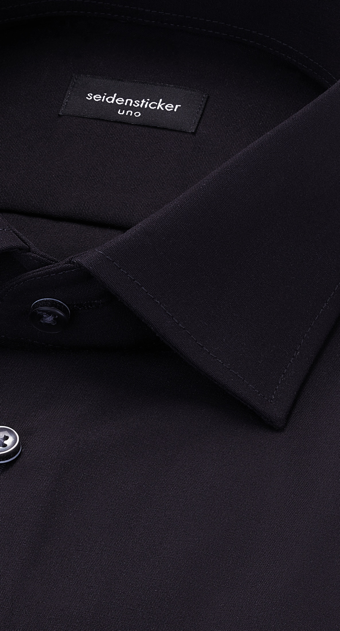 seidensticker Businesshemd »Schwarze Rose« Slim 1/1 Kentkragen Uni