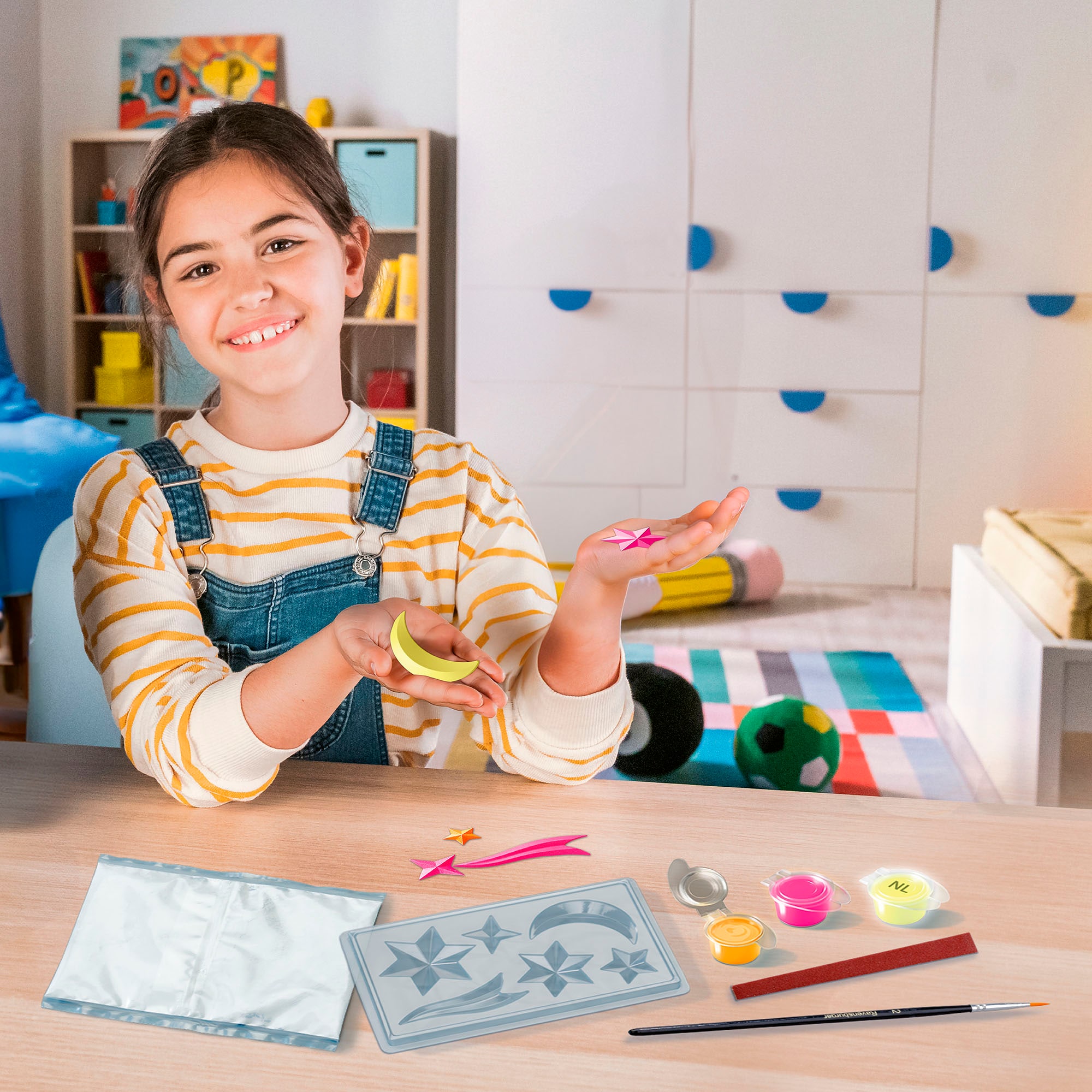 Ravensburger Kreativset »BeCreative Mini, Leuchtsterne«, Made in Europe