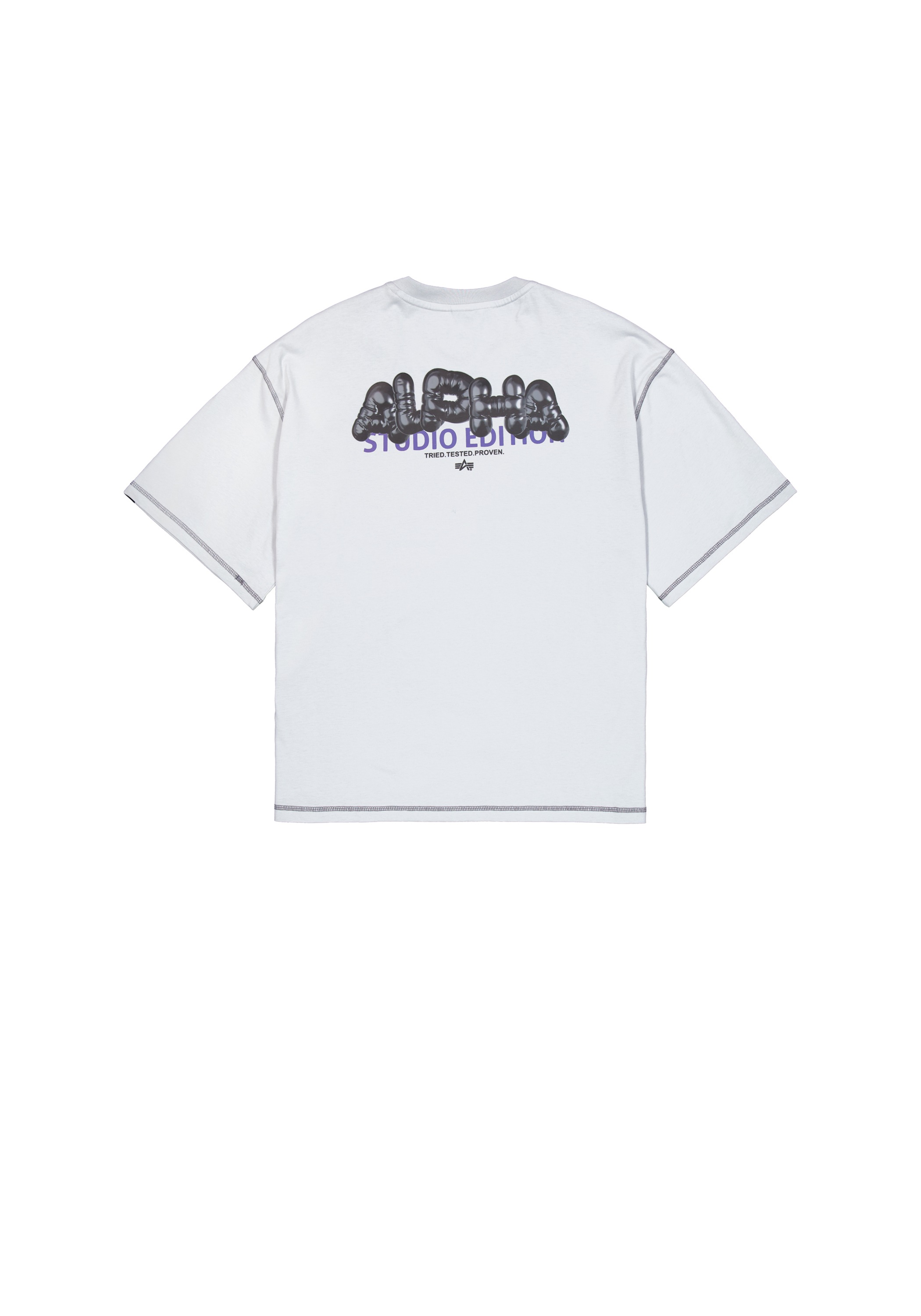 Alpha Industries T-Shirt »Alpha Industries Men - T-Shirts Studio Bubble Backprint T-Shirt«