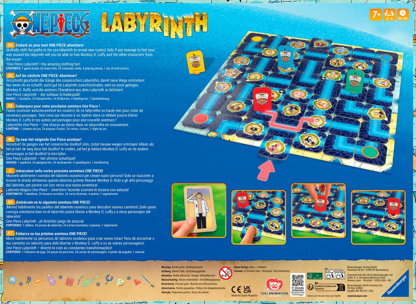 Ravensburger Spiel »One Piece Labyrinth« Made in Europe