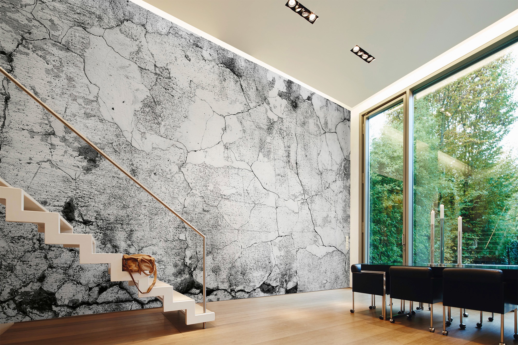 living walls Fototapete »Designwalls Cement Crack« glatt Vlies, Wand, Schrä günstig online kaufen
