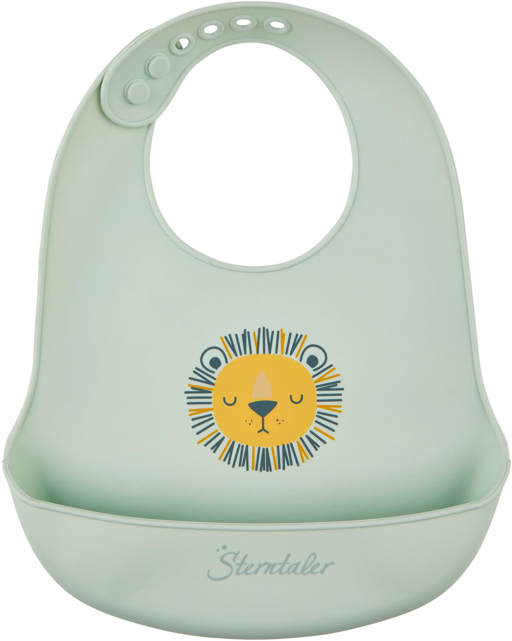 Sterntaler® Lätzchen »Silikonlätzchen Löwe Leo«