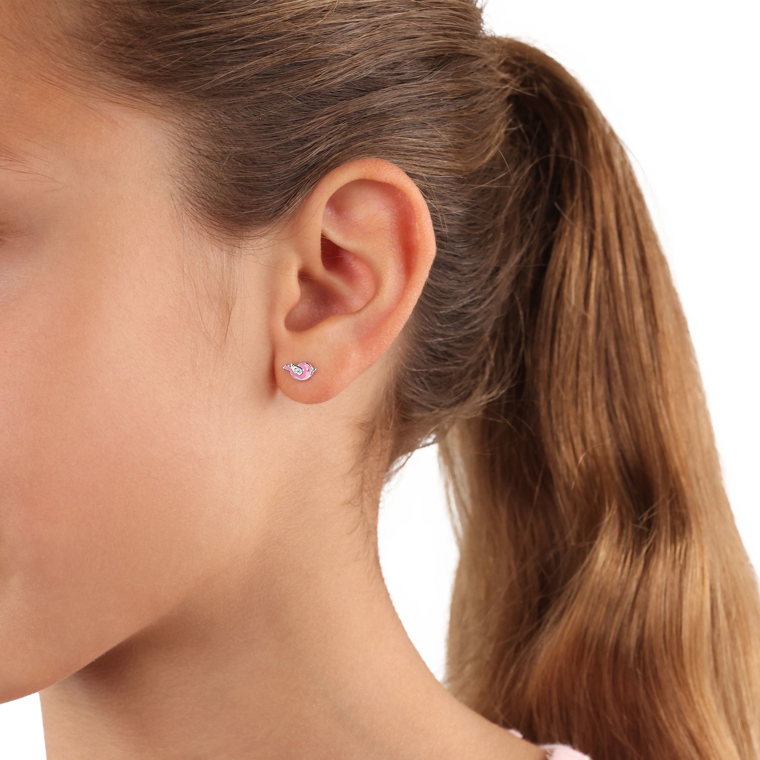 Prinzessin Lillifee Paar Ohrstecker »Vogel« mit Zirkonia (synth.)