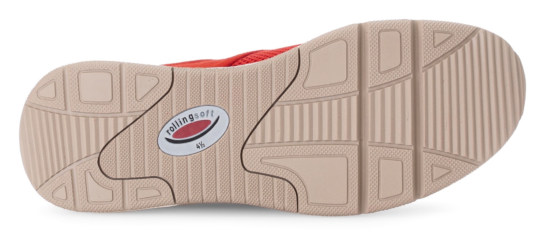 rollingsoft Keilsneaker  , Freizeitschuh, Halbschuh, Schnürschuh, Logoschriftzug an der Ferse