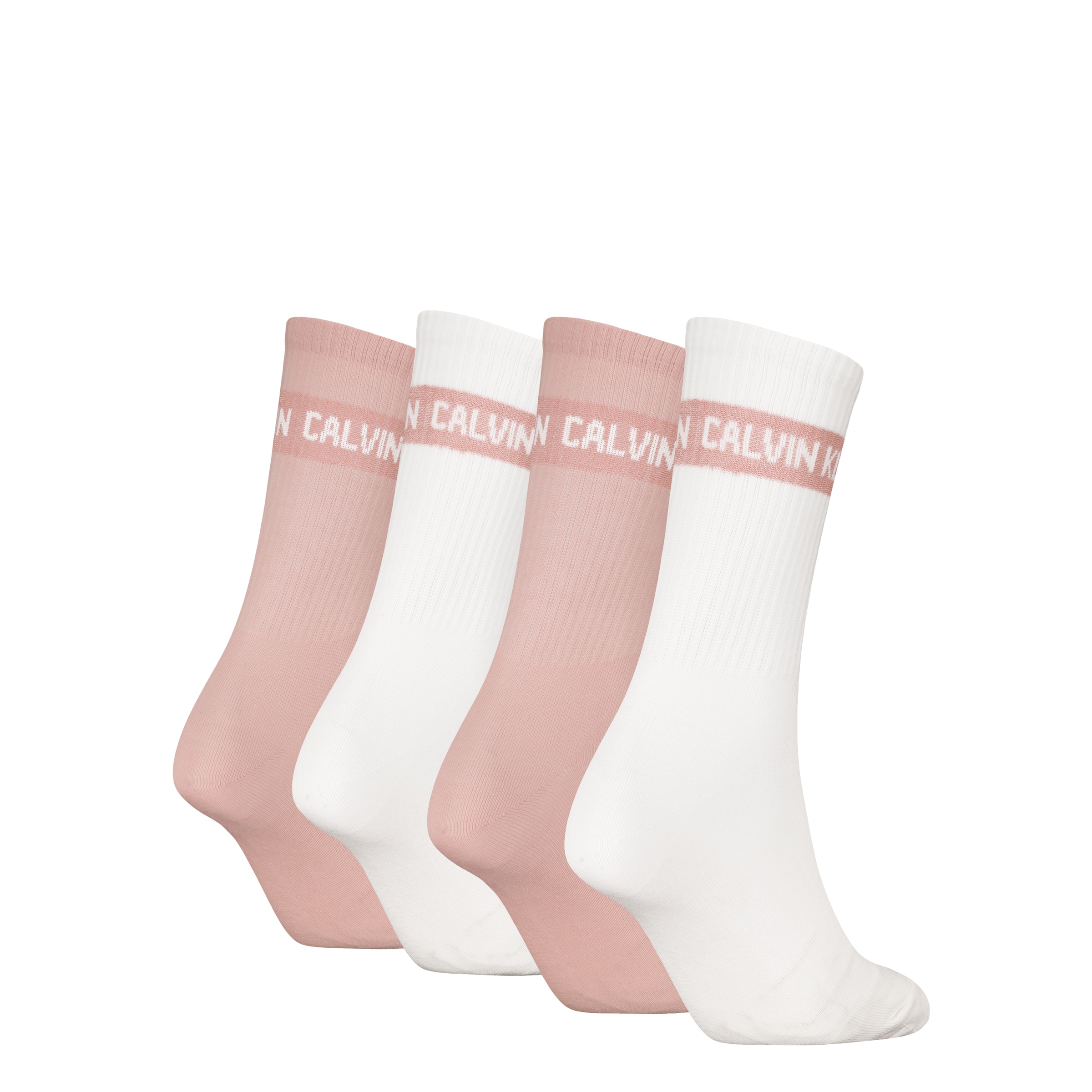 Calvin Klein Jeans Socken »CKJ WOMEN SOCK 4P GIFTBOX STRIPE LOGO« 4er Pack, 