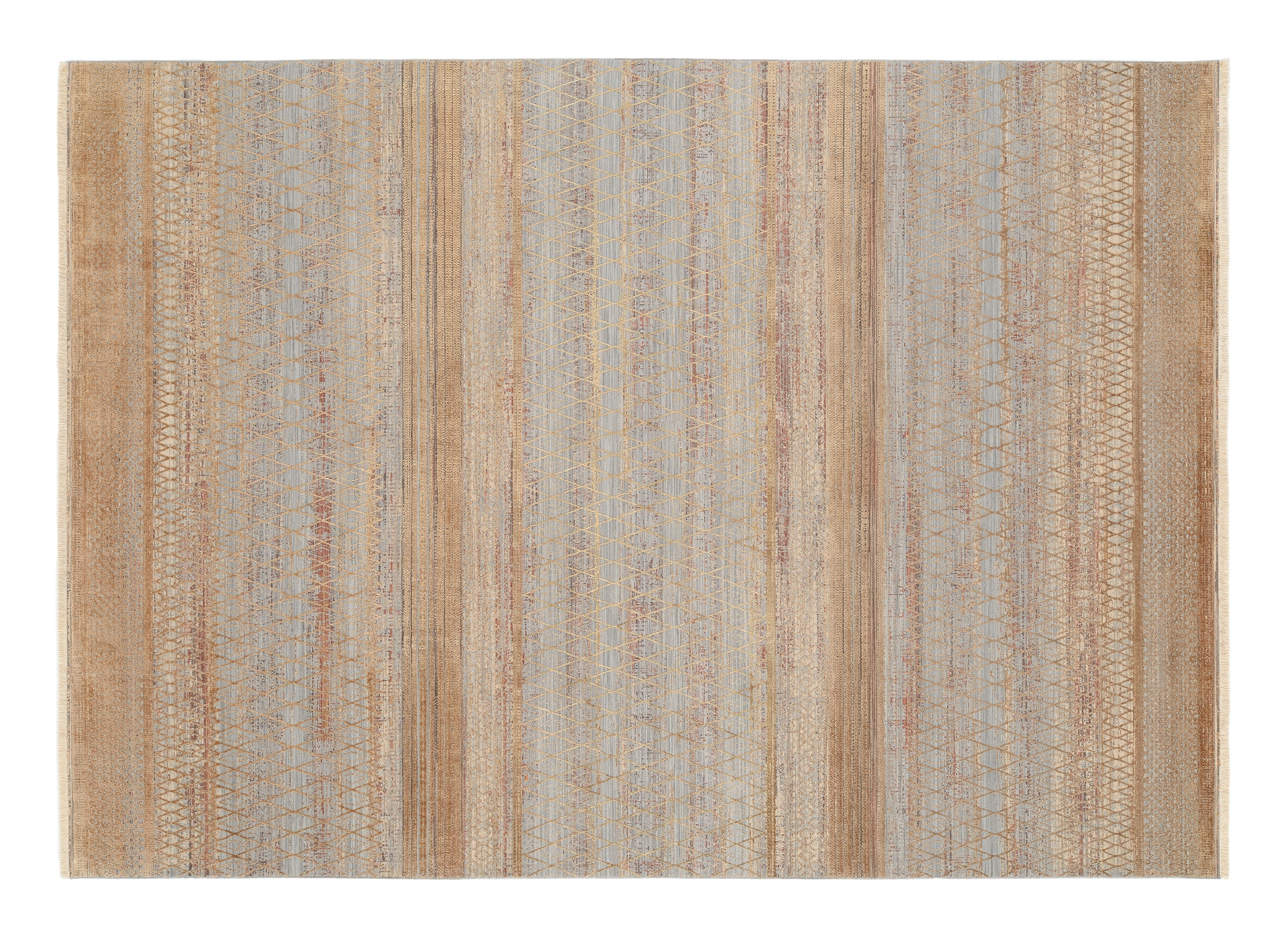 OCI DIE TEPPICHMARKE Teppich »FARBEN rechteckig, bestellen MASTER«, eingefasst, Muster, in bequem Klassisches schnell und 3-D-Optik