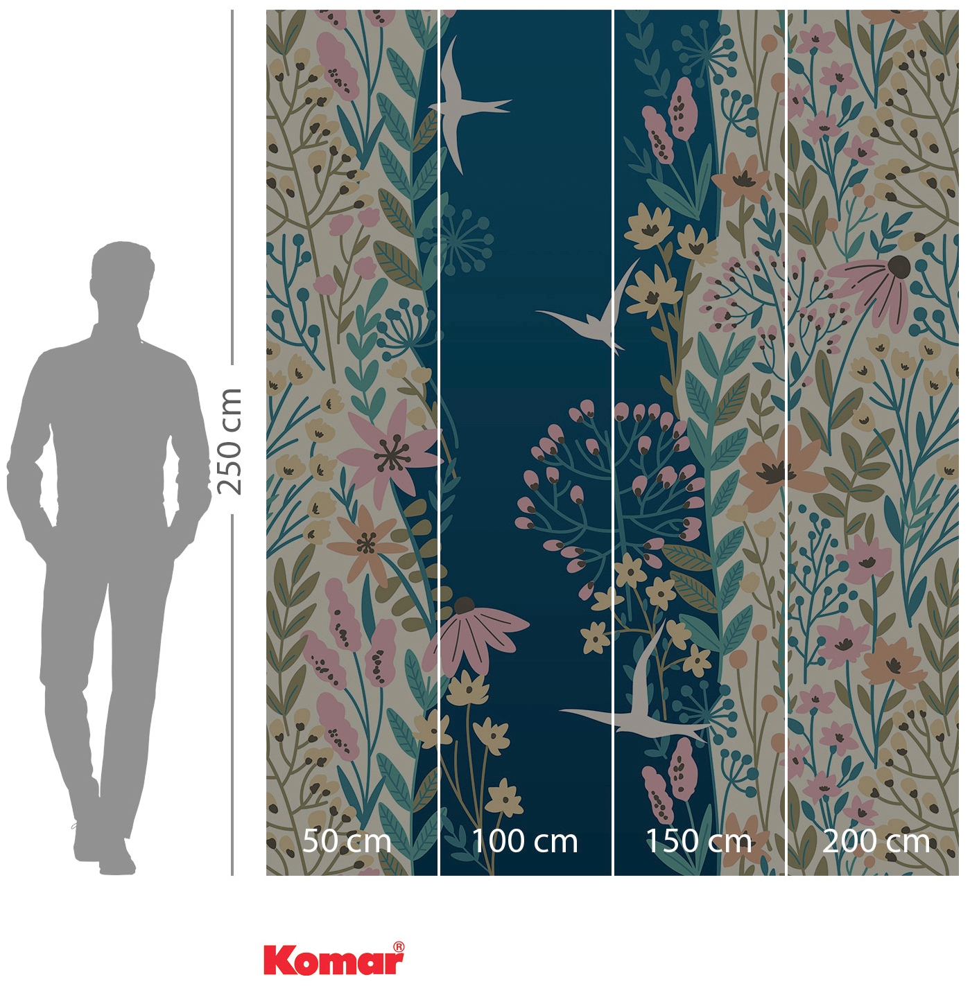 Komar Vliestapete »Digitaldruck Vlies -  Canyon of Dreams - Größe 200 x 250 cm« bedruckt glatt Wohnzimmer, Schlafzimmer