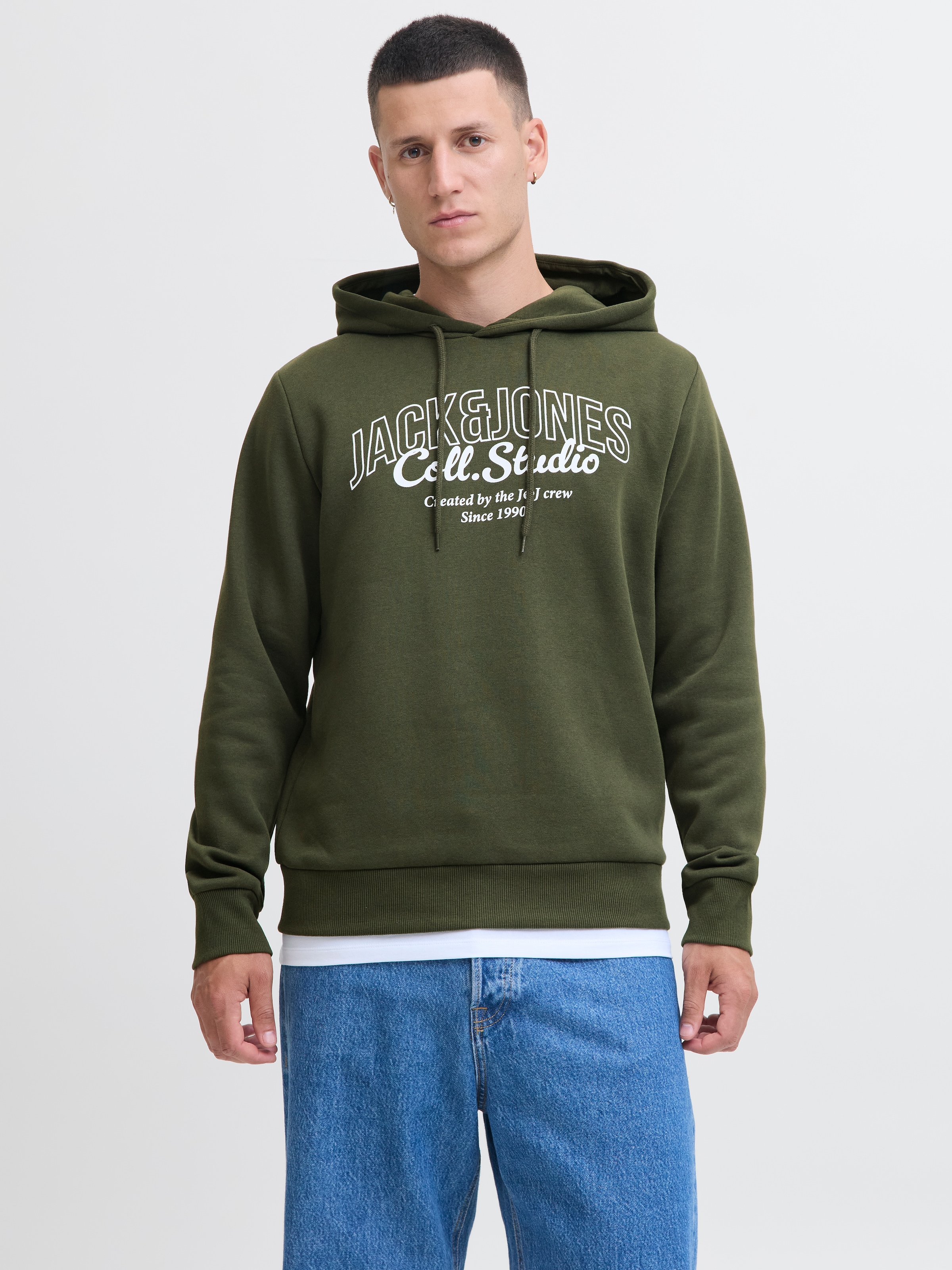 Jack & Jones Kapuzensweatshirt »JJMAKOTO SWEAT HOOD«
