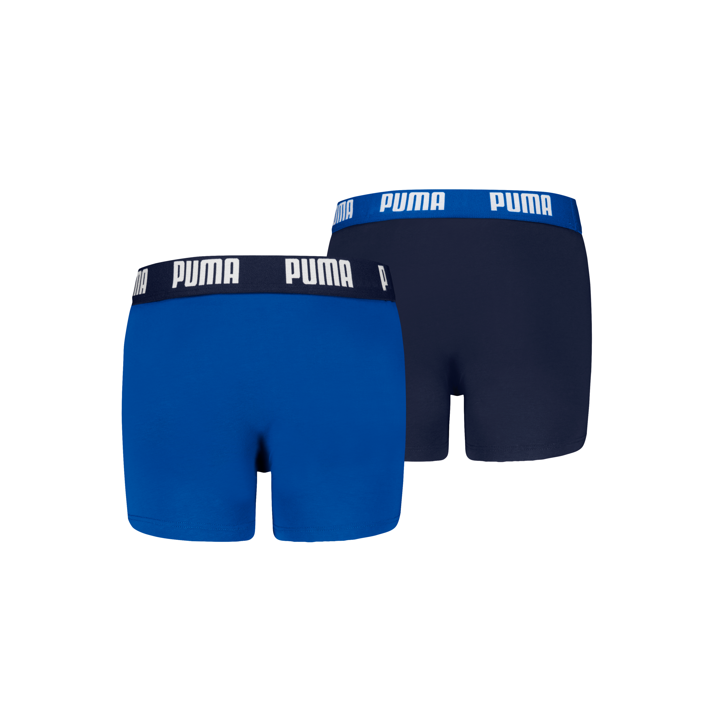 PUMA Boxershorts »PUMA BOYS EVERYDAY BASIC BOXERS 2P« Packung, 2er Pack,  Komfortabler Logobund, ohne Eingriff