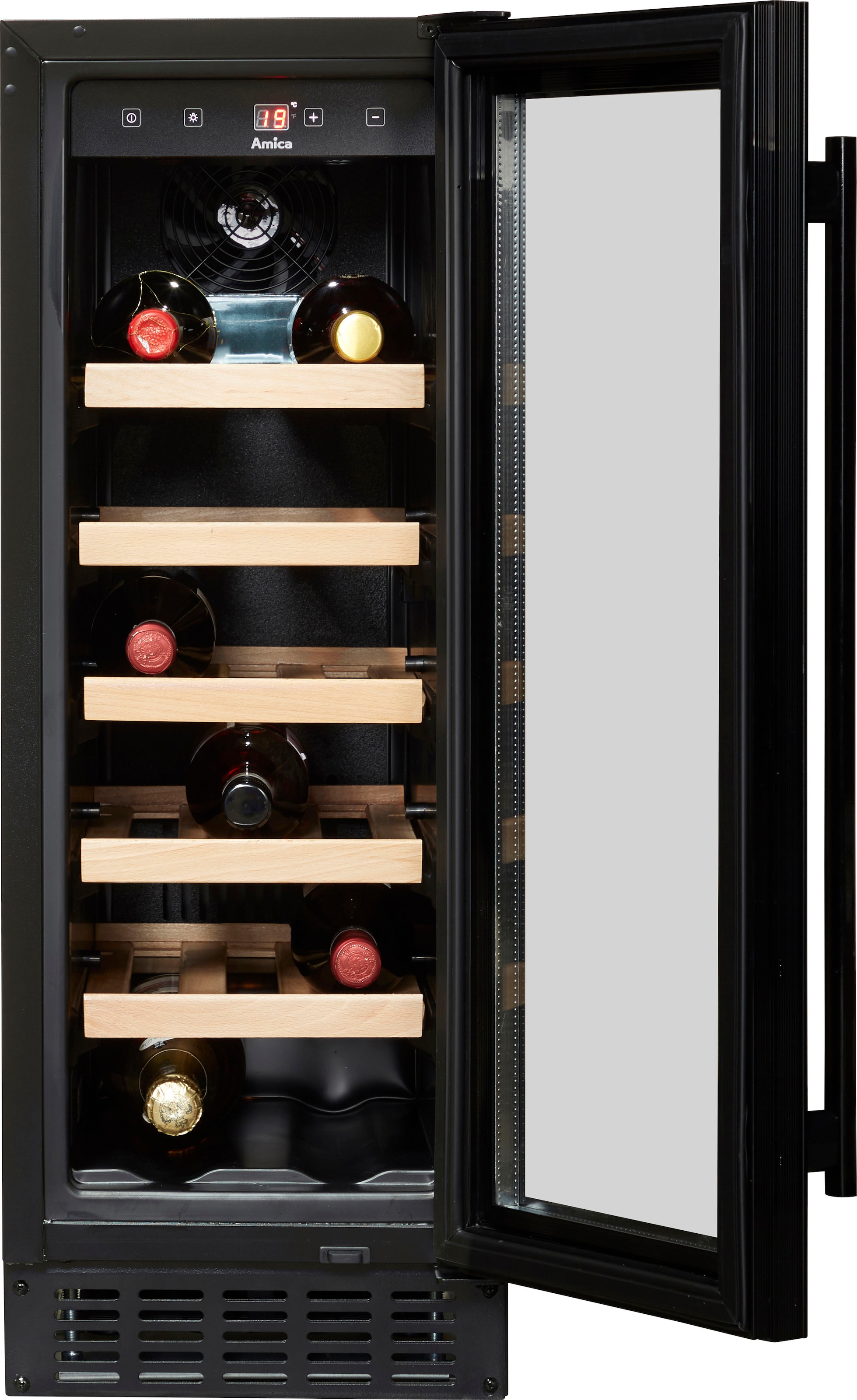 Amica Weinkühlschrank »WK 341 115 kaufen Rechnung für Standkühlschrank á S«, 20 075l, Standardflaschen auf